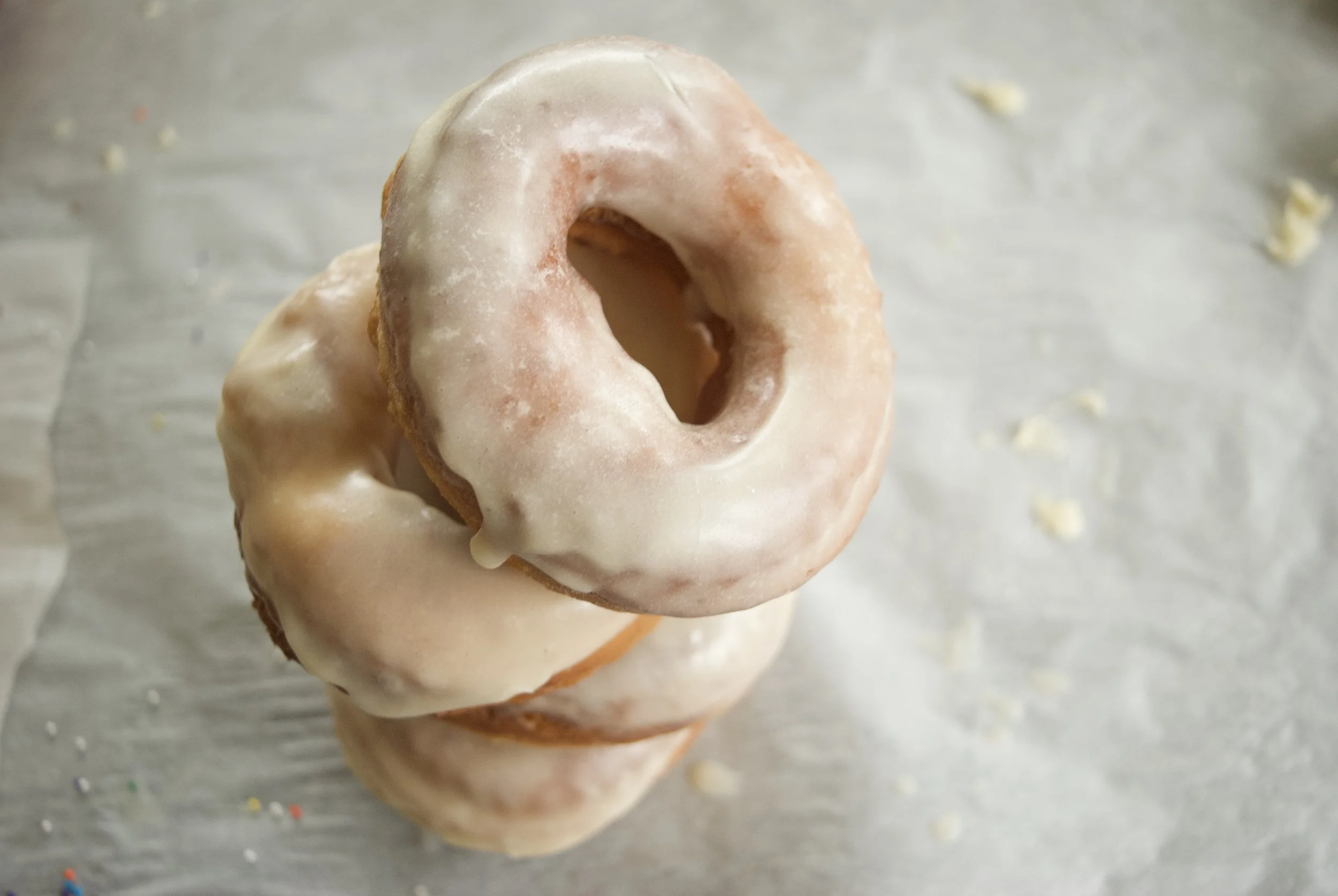 Hot Sourdough Donuts