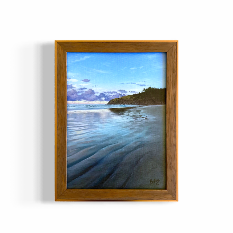 Twilight Blues | 9"x12" Framed Oil on Canvas | $595