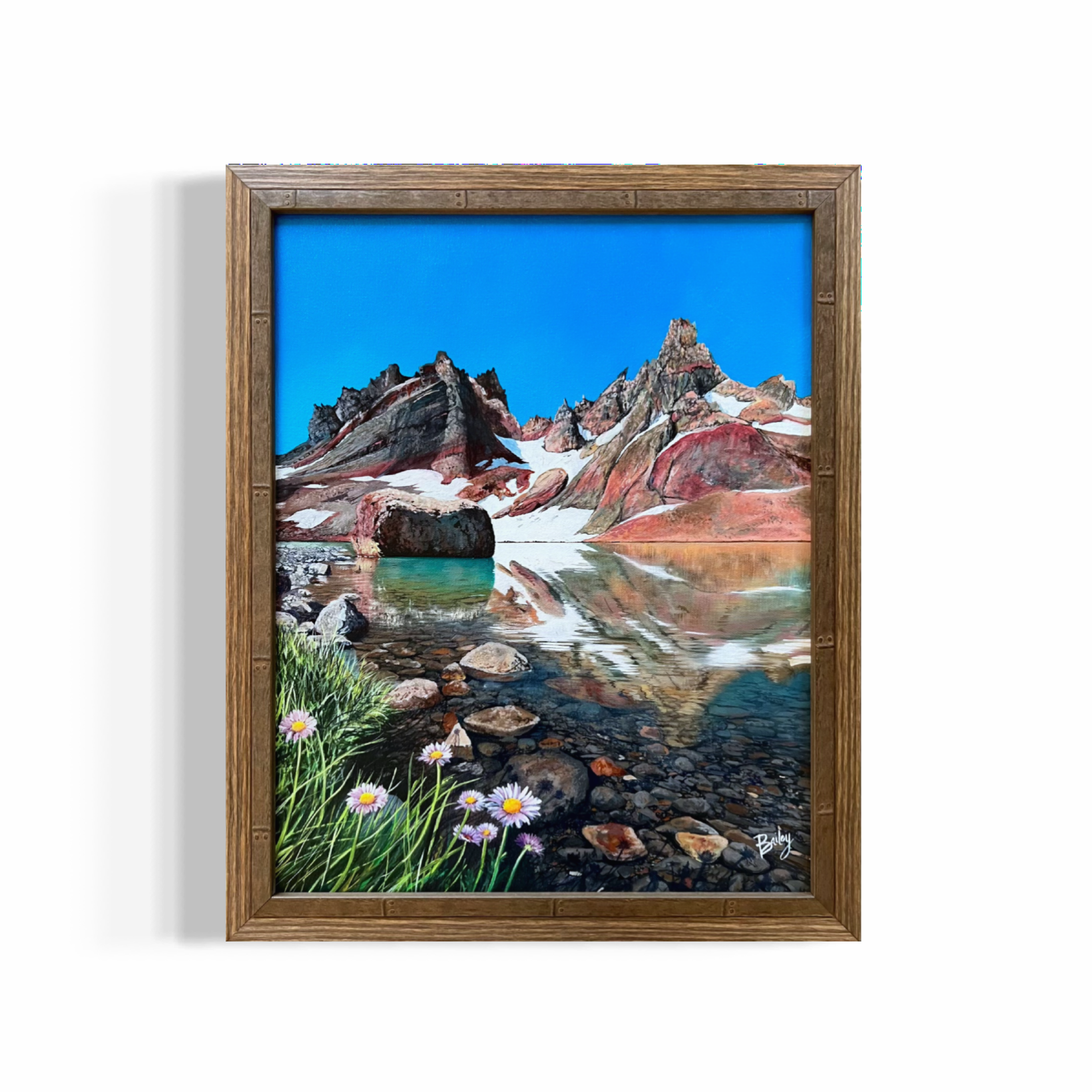 Broken Top | 16"x20" Framed Oil on Canvas | $1,700