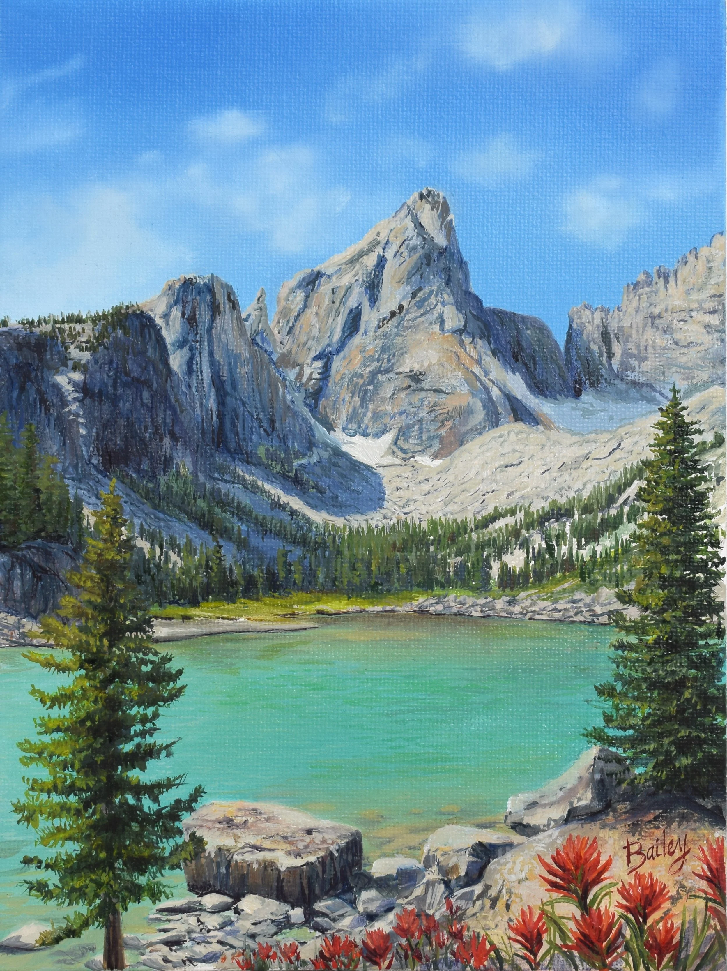 Divine Delta | 5"x7" Oil on Canvas Panel