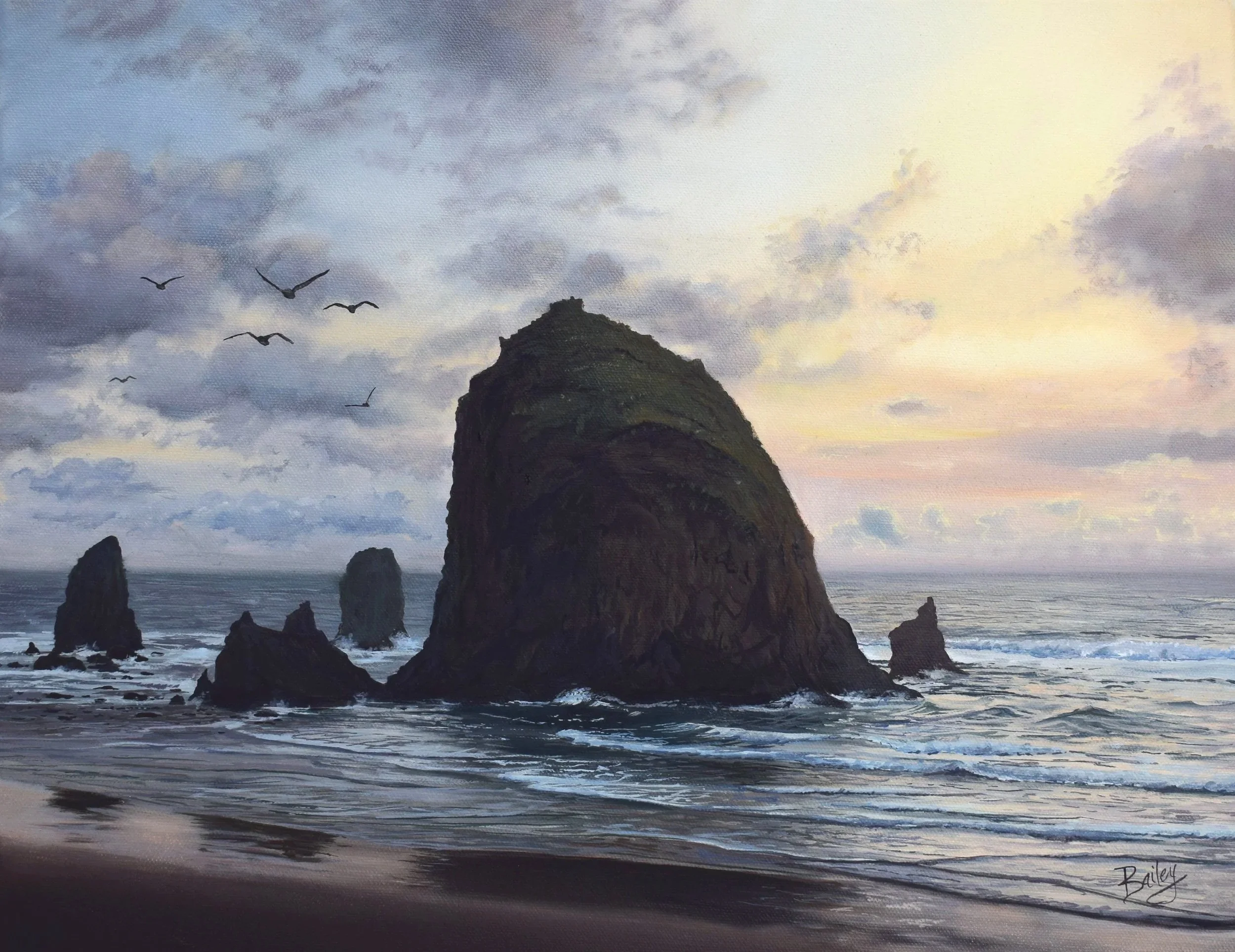 Heartsease - 14"x18" Oil on Canvas - AVAILABLE SOON