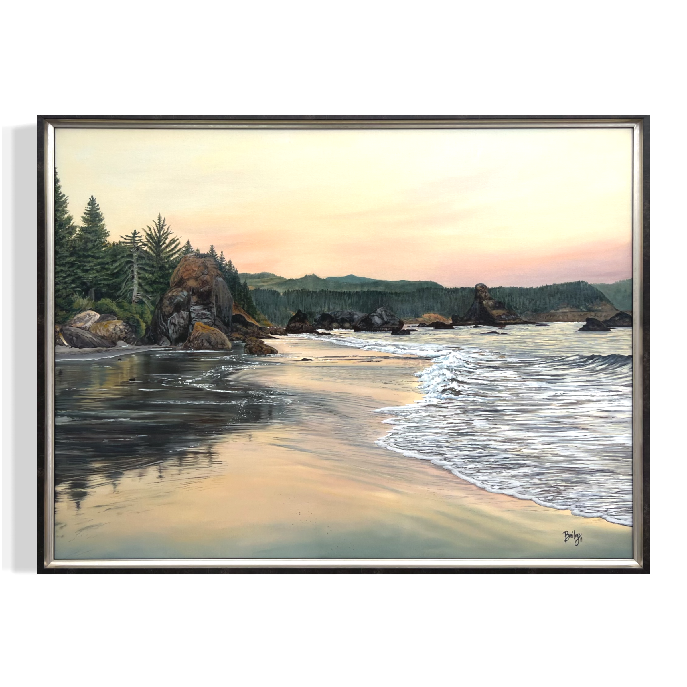 Port Orford | 30"x40" Framed Oil on Canvas | $5,700
