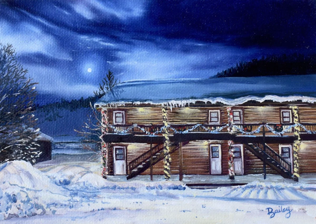 Silent Night - 5"x7" Oil on Panel - SOLD
