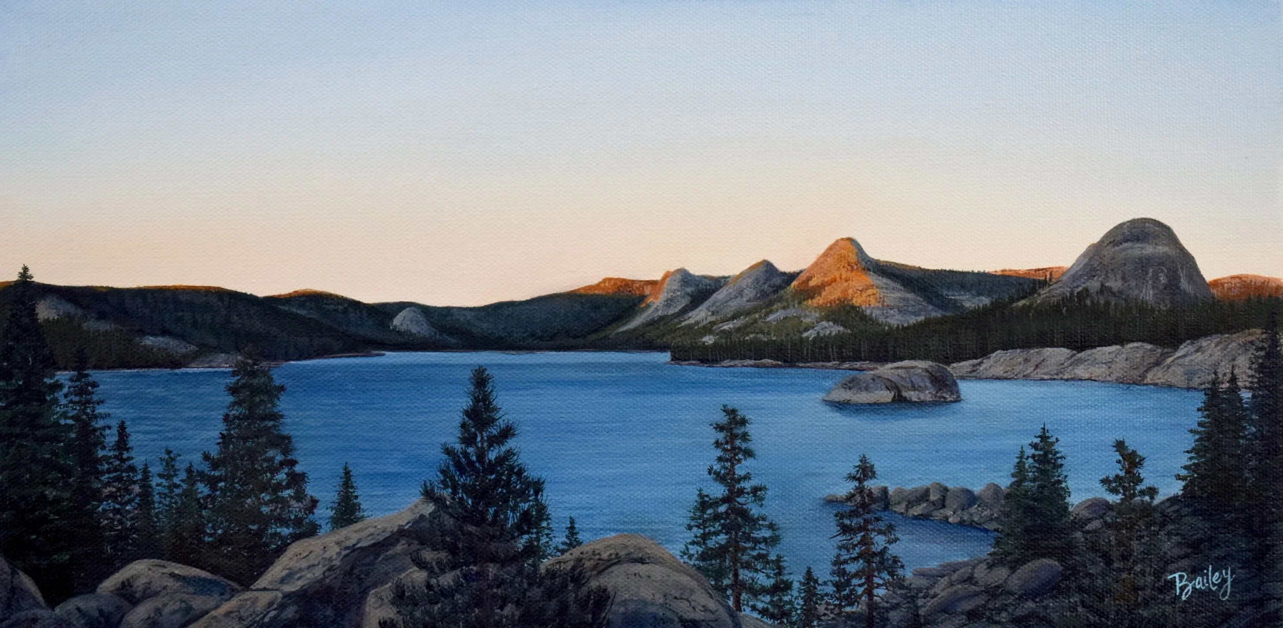 Courtright - 8"x16" Oil on Canvas - Sold