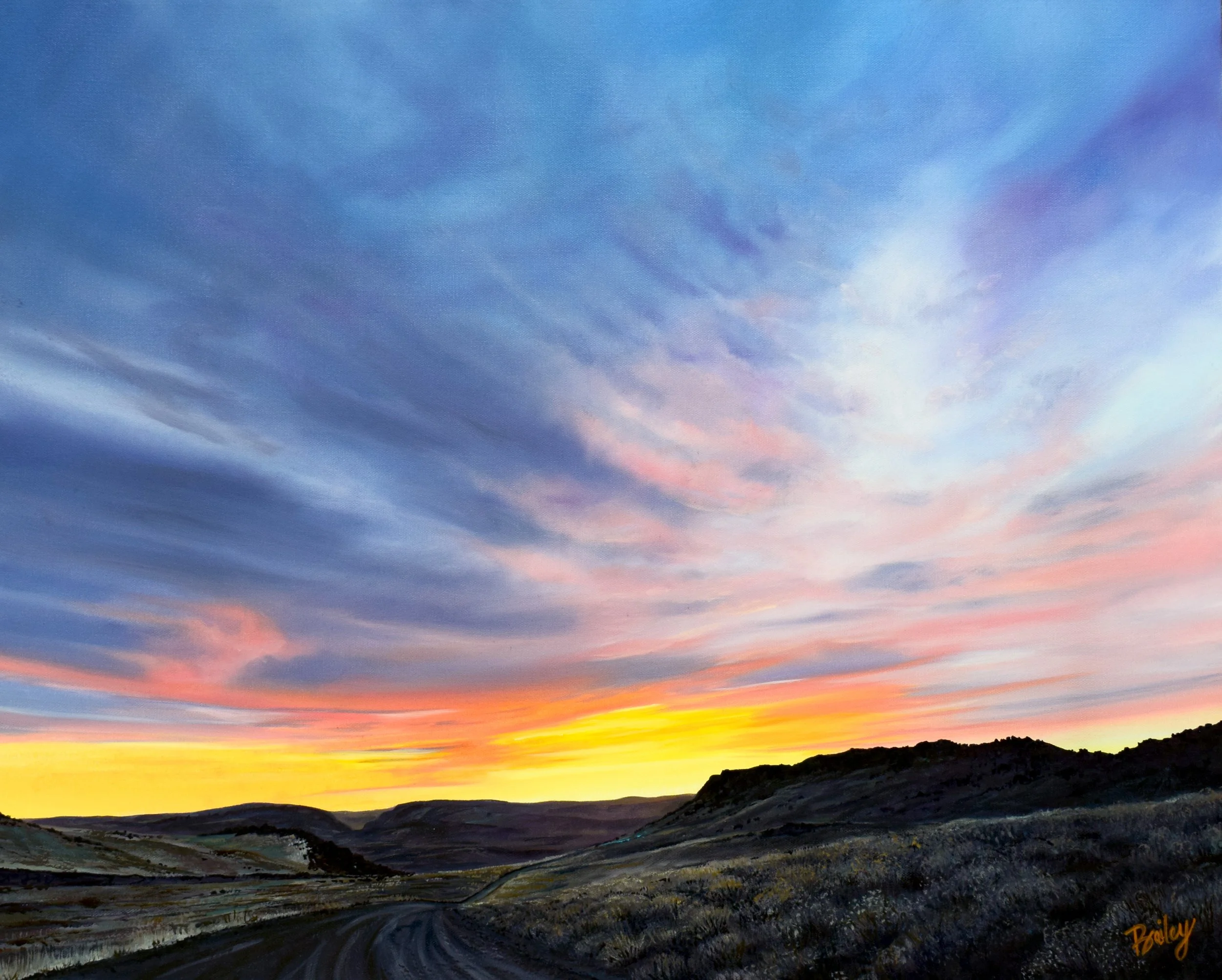 Owyhee Canyonlands - 24"x30" Oil on Canvas - SOLD