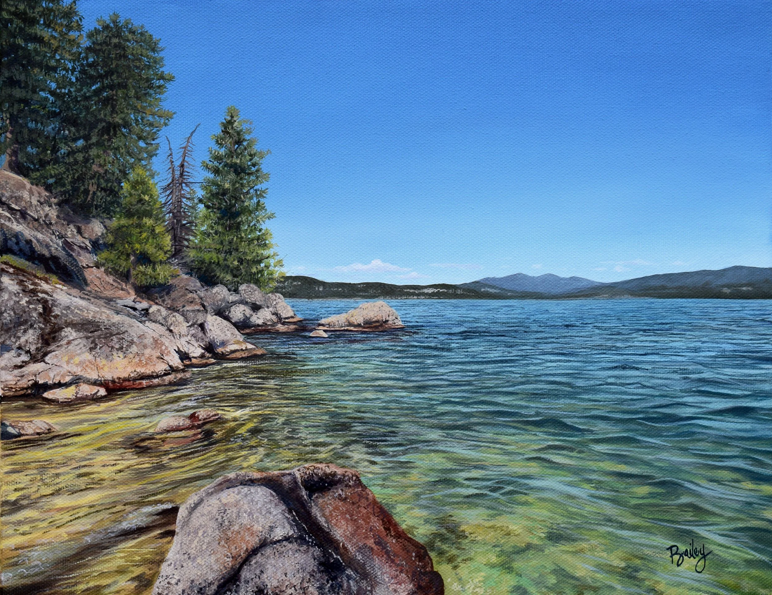 Slice of Paradise - 11'x14" Oil on Canvas - AVAILABLE