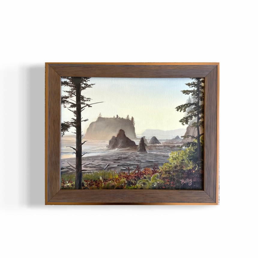 Lambent Light | 8"x10" Framed Original Oil | $400