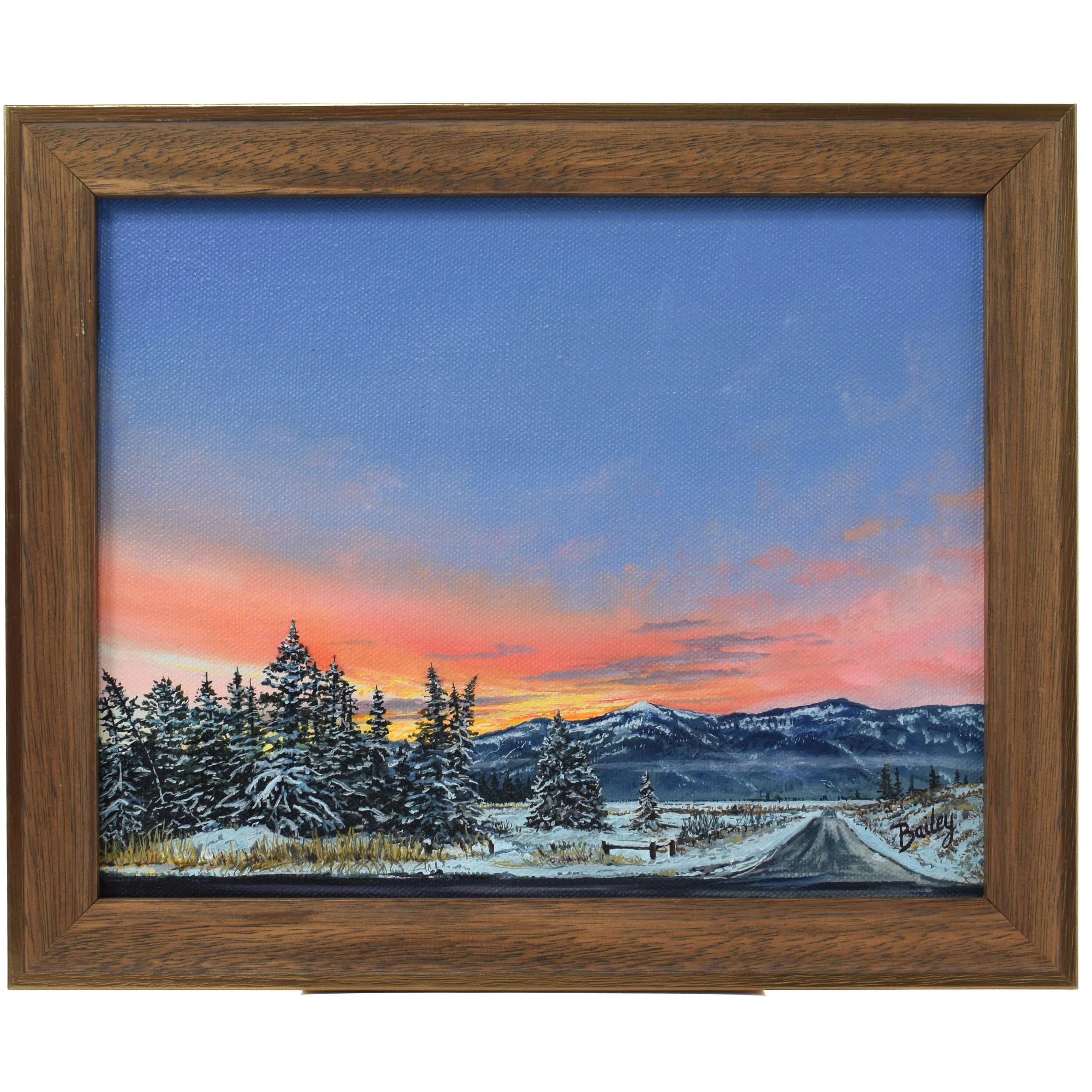 A Quiet Corner | 8"x10" Framed Oil on Canvas | $355