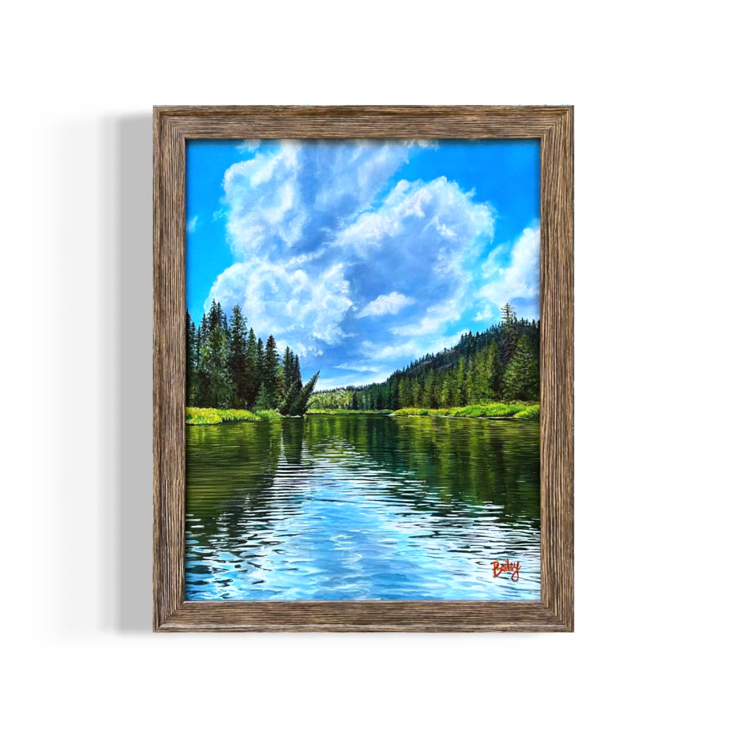 North Fork | 14"x18" Framed Oil on Canvas | $1,450