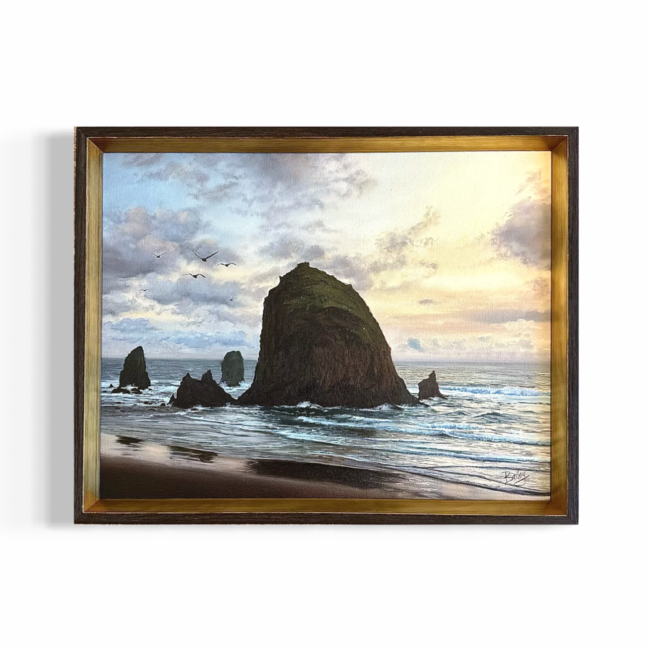 Heartsease | 14"x18" Framed Original Oil | $1,450