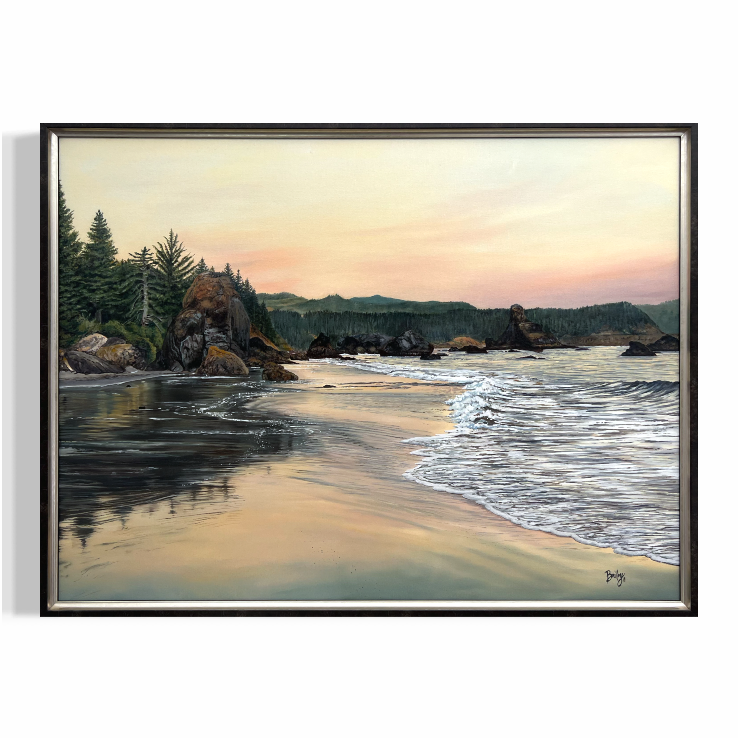 Port Orford | 30"x40" Framed Oil on Canvas | $5,700