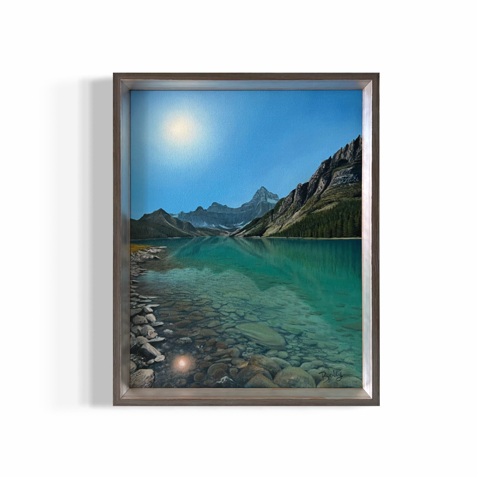 The Color of Water | Canadian Rockies | 14"x18" Oil on Canvas | $1,450 | Available in Shop