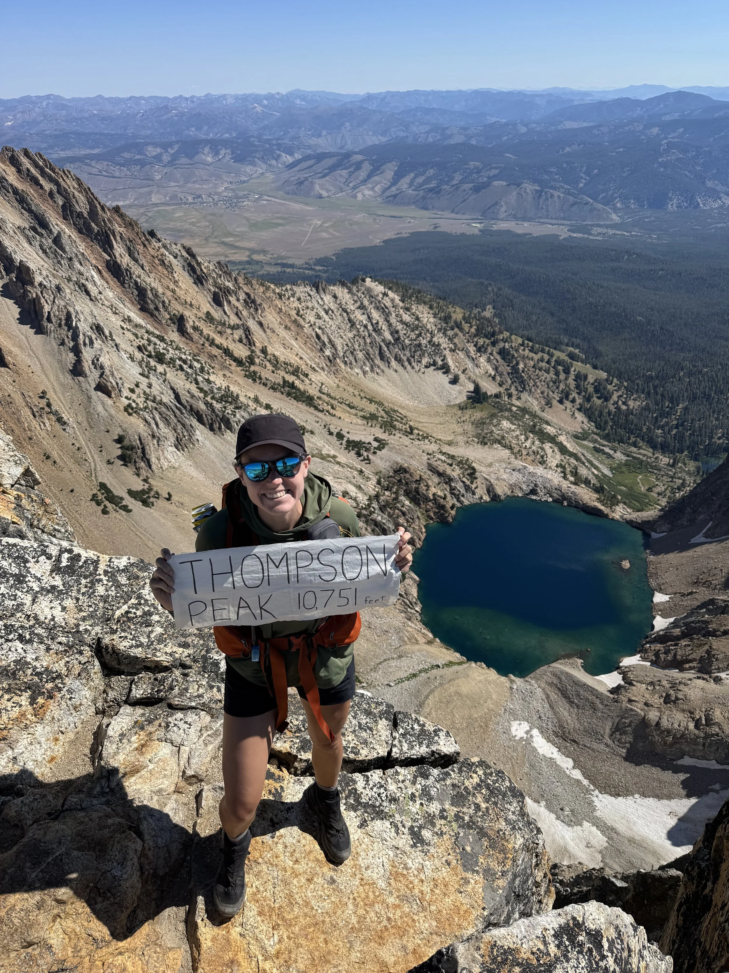 Thompson Peak, Top of the Sawtooth Mountains, ID