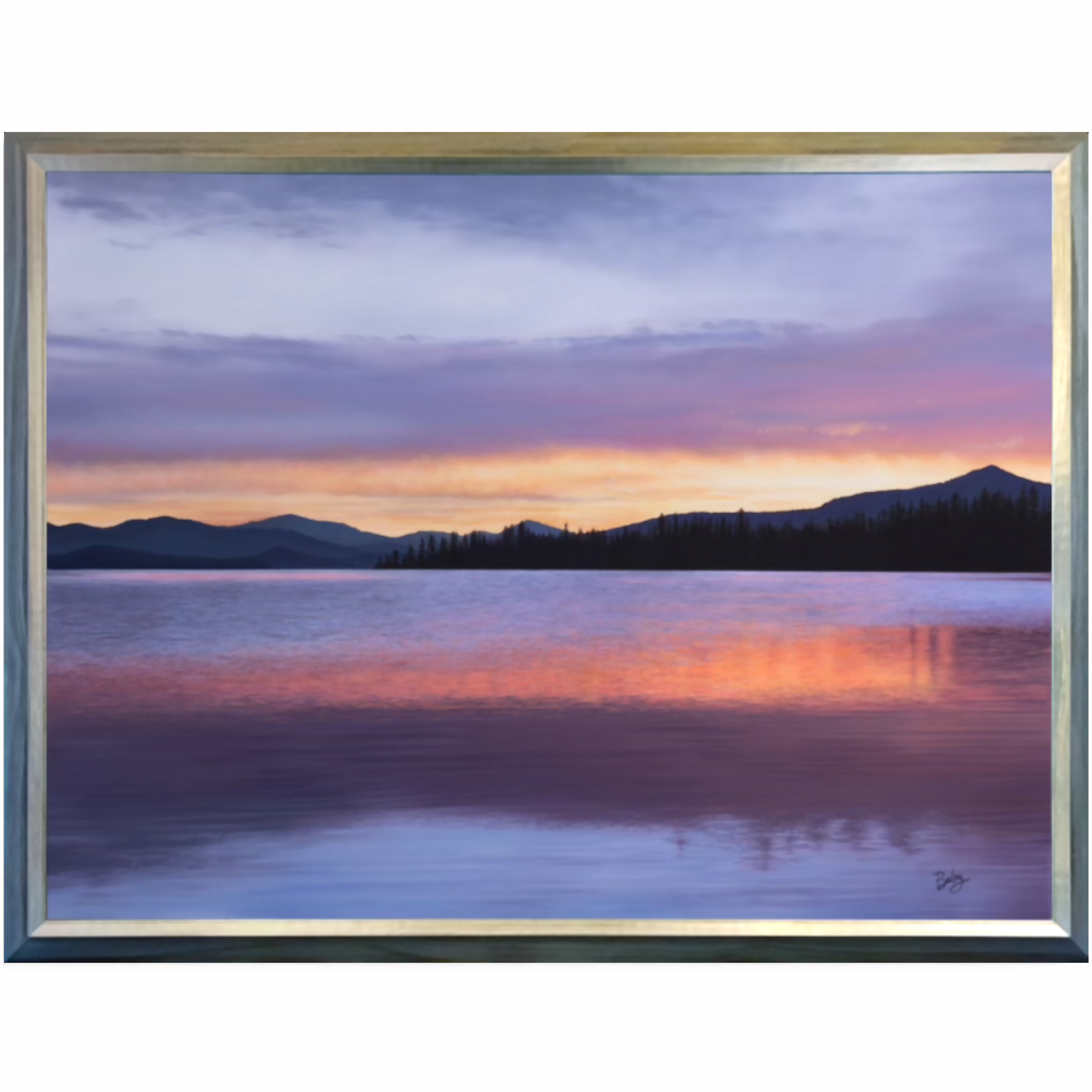 The Crown Jewel | Priest Lake, Idaho | 36"x48" Oil on Canvas | $7,500 | Available in Shop