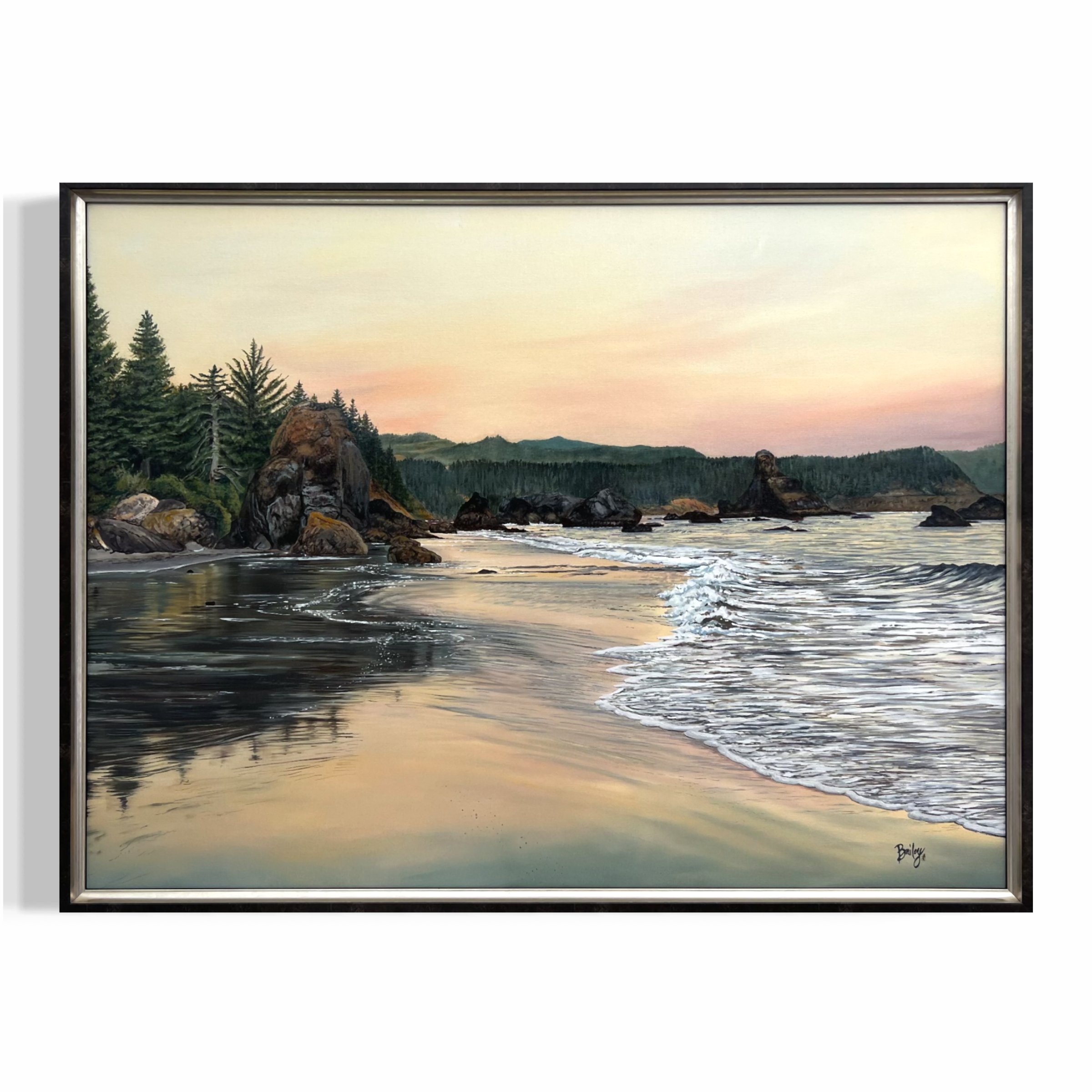 Port Orford | 30"x40" Framed Oil on Canvas | $5,700