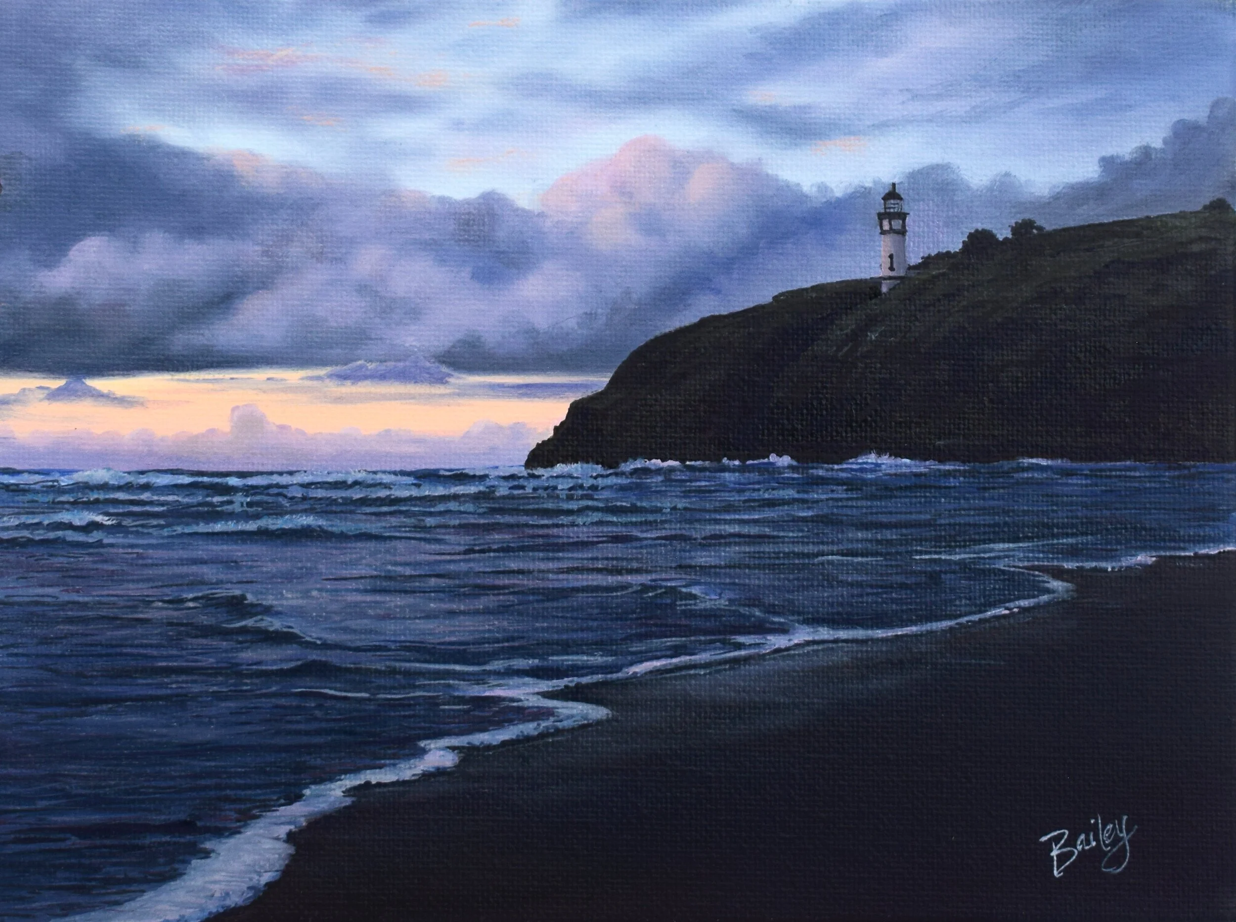 Cape Disappointment - 6"x8" Oil on Canvas Panel - AVAILABLE SOON