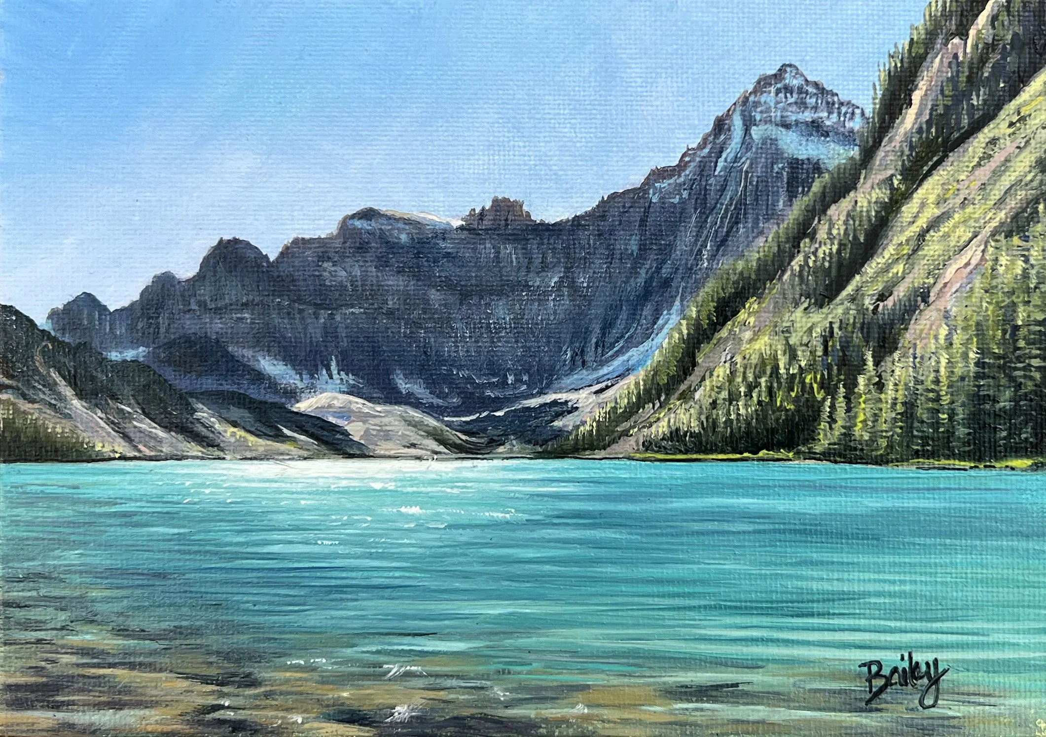 Shimmer - 5"x7" Oil on Panel - SOLD