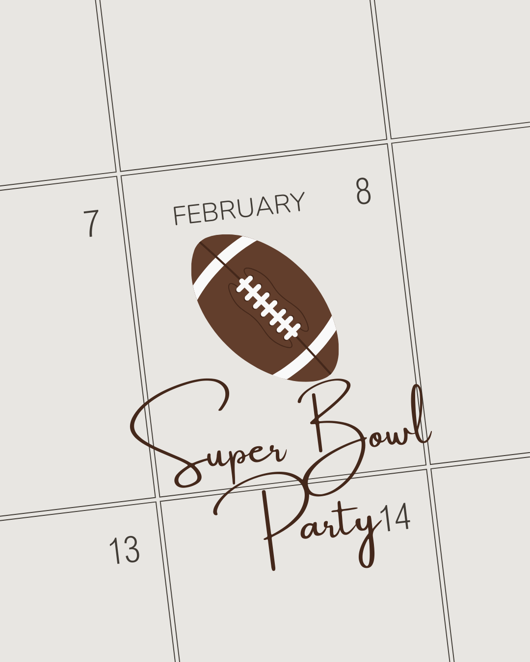 Super Bowl at the Parkers