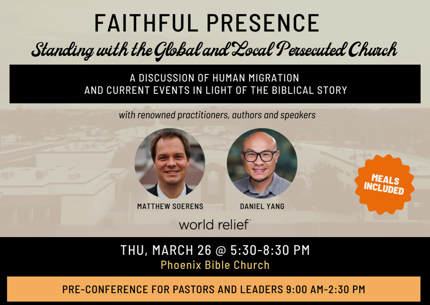 Faithful Presence: Standing with the Local and Global Persecuted Church