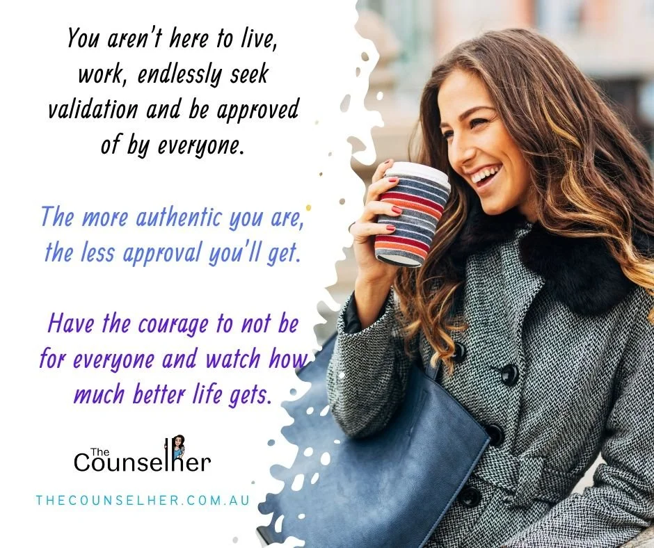 We are raised on comparison; our education is based on it, and so is our culture. So, we struggle to be someone other than who we are.
But... when I accept myself just as I am, I am freed from the burden of needing others to accept me.
Chat with Sa