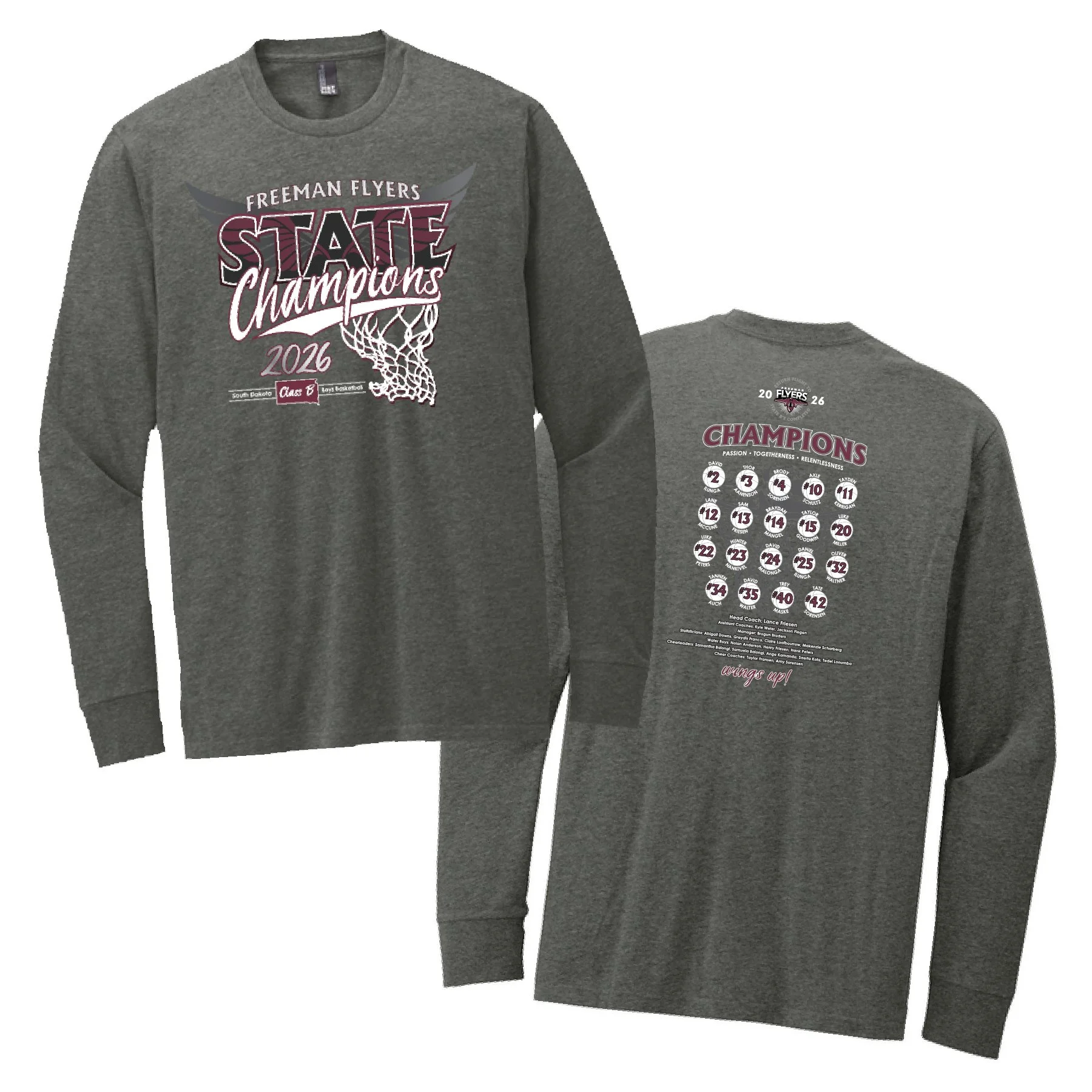 District® Perfect Blend® CVC Long Sleeve Tee