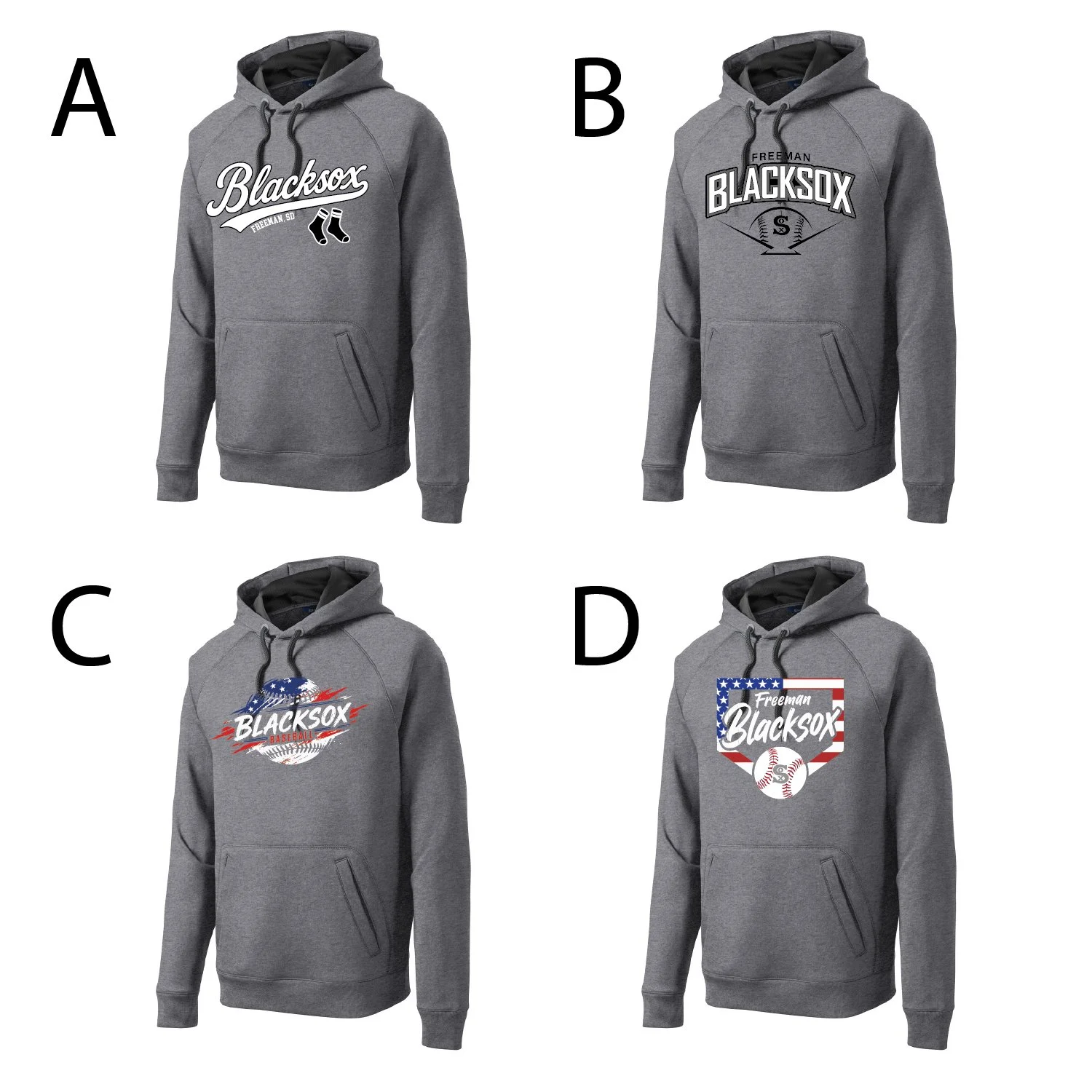 Sport-Tek® Tech Fleece Hooded Sweatshirt - Adult Sizes