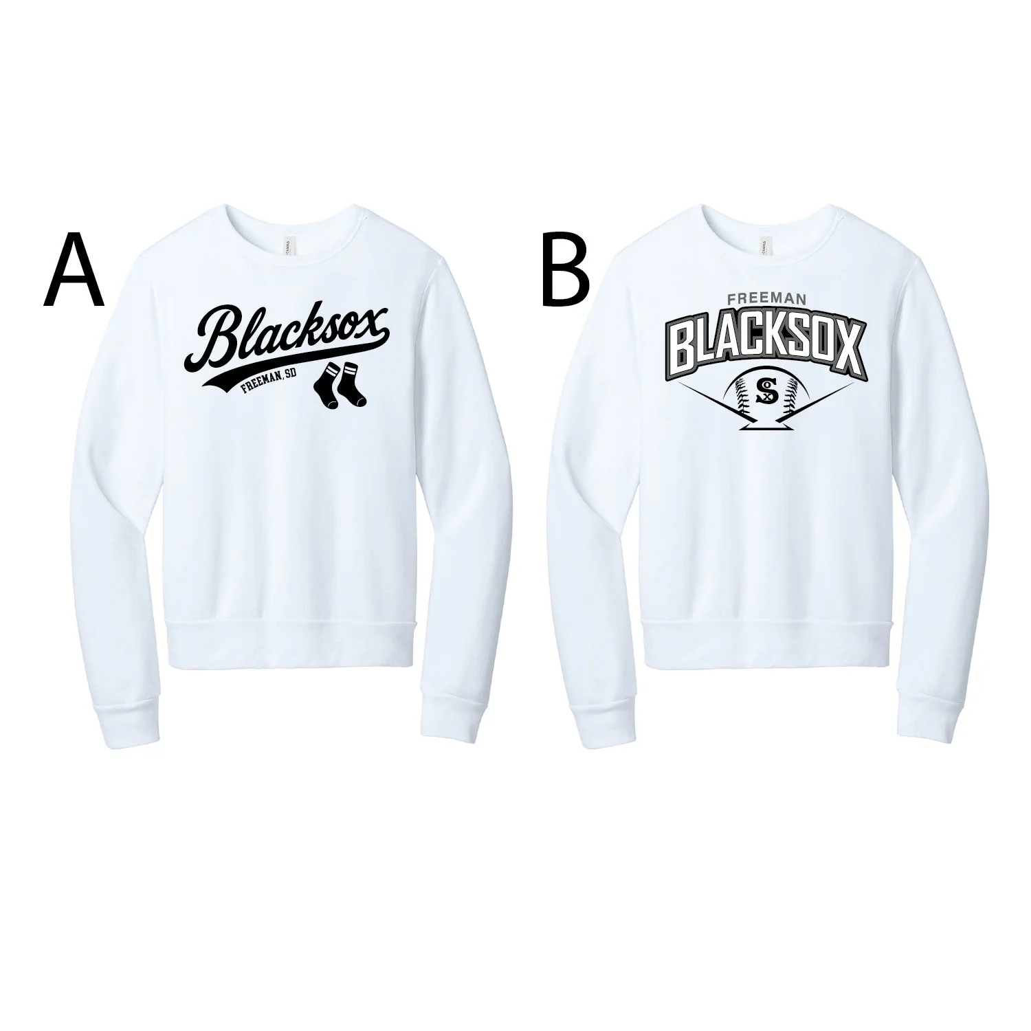 BELLA+CANVAS® Sponge Fleece Classic Crewneck - Adult Sizes