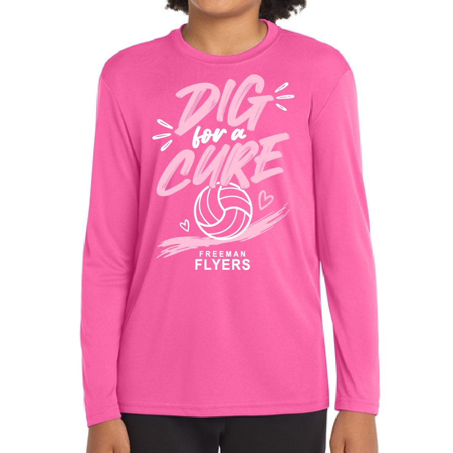 Sport-Tek® Long Sleeve PosiCharge® Competitor™ Tee - YOUTH