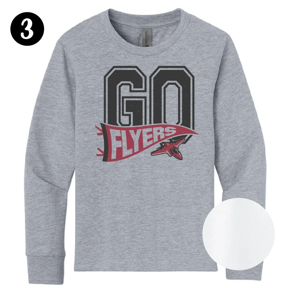 YOUTH Next Level Apparel® Cotton Long Sleeve Tee