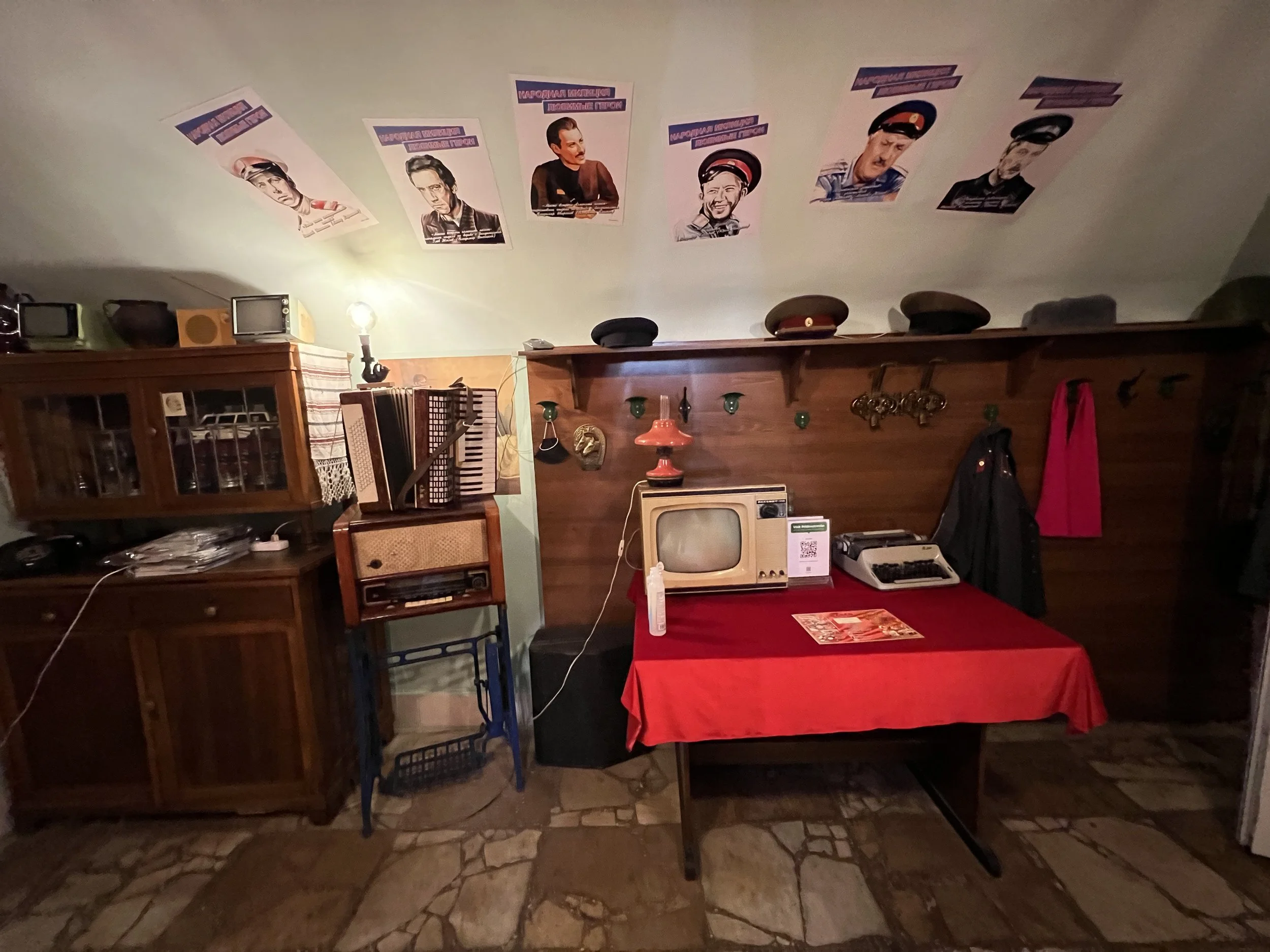 Soviet Memorabilia at The Restaurant 