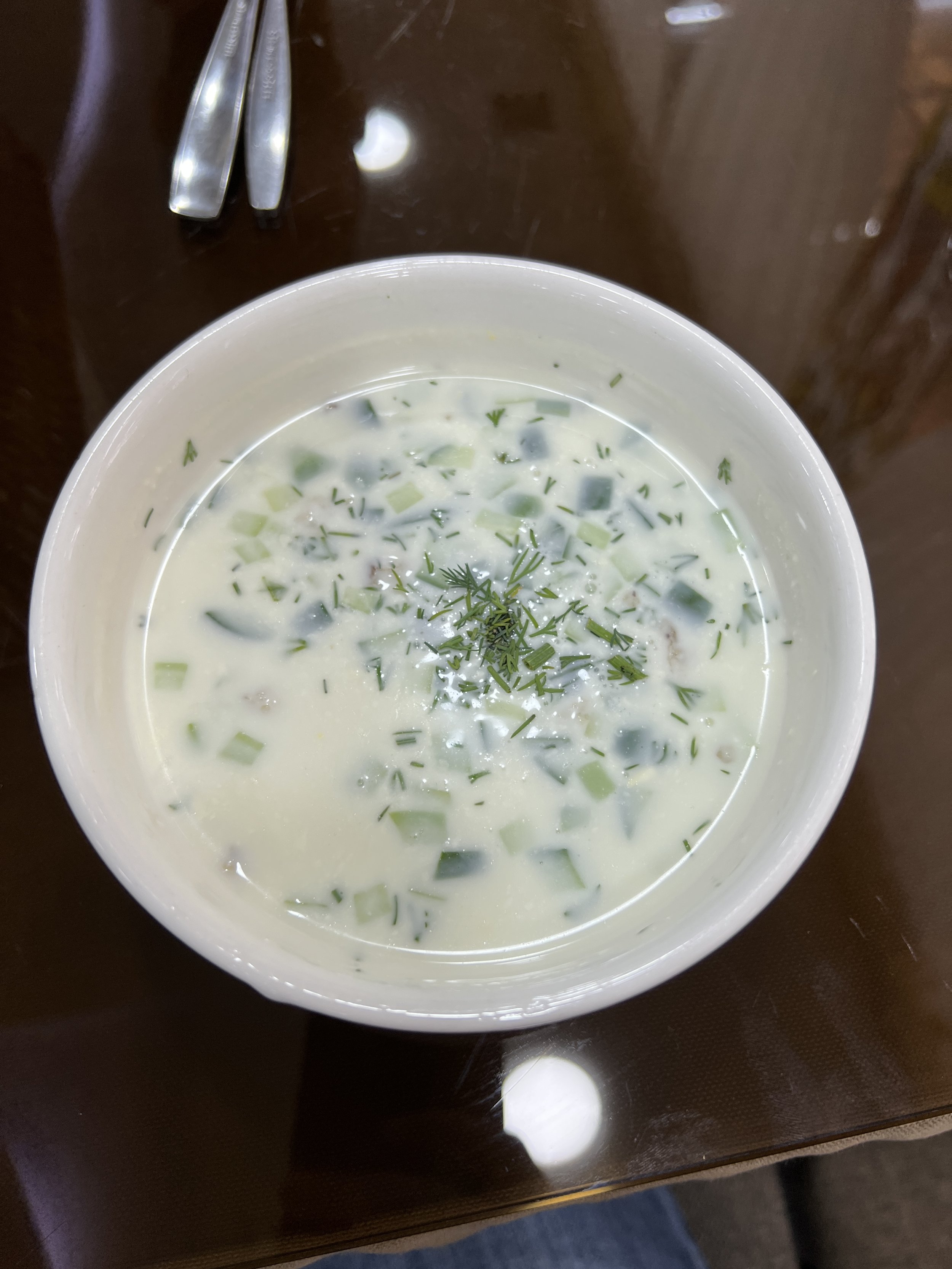 Drinkable Yogurt with Herbs