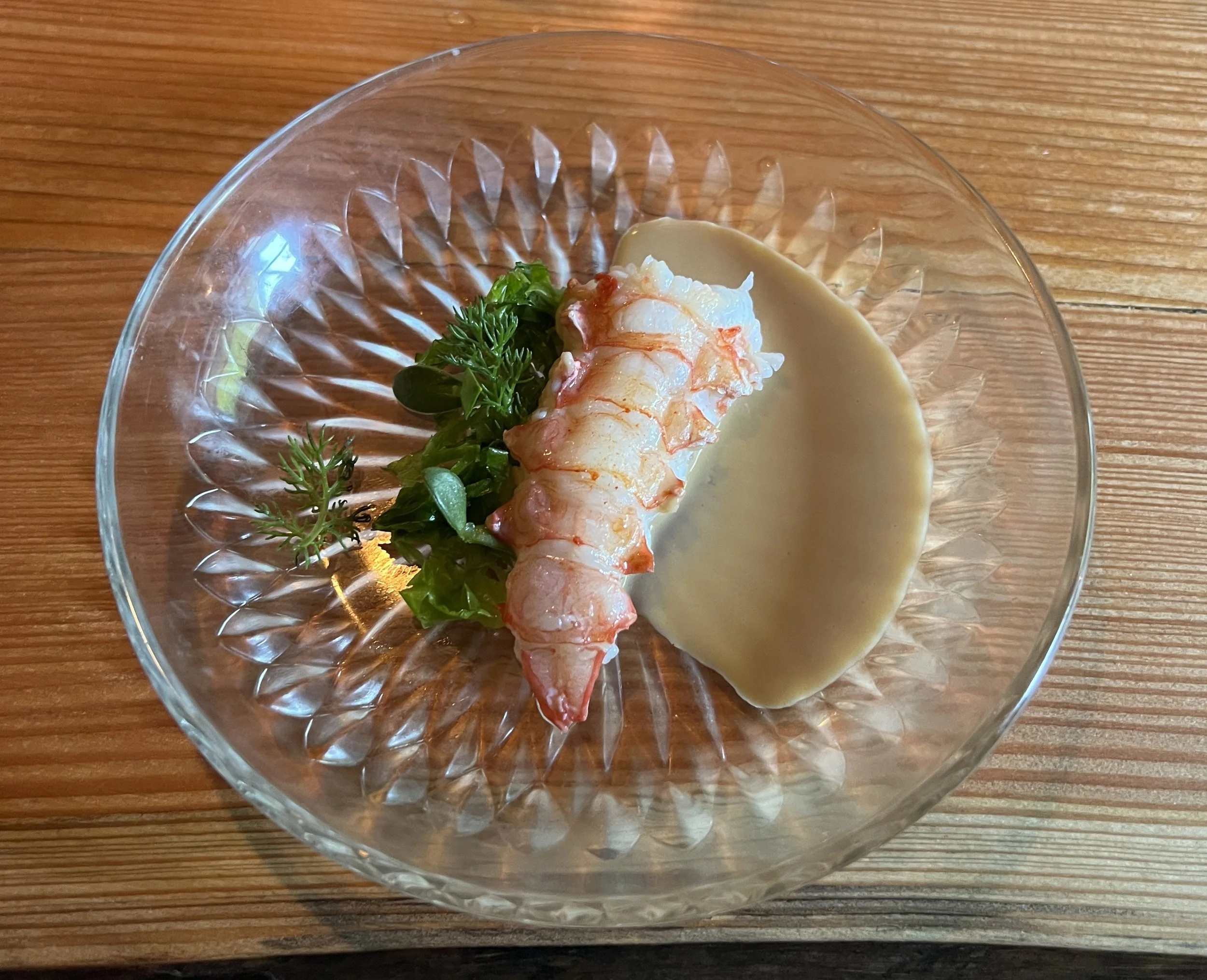 Langoustine and Kimchi Sauce