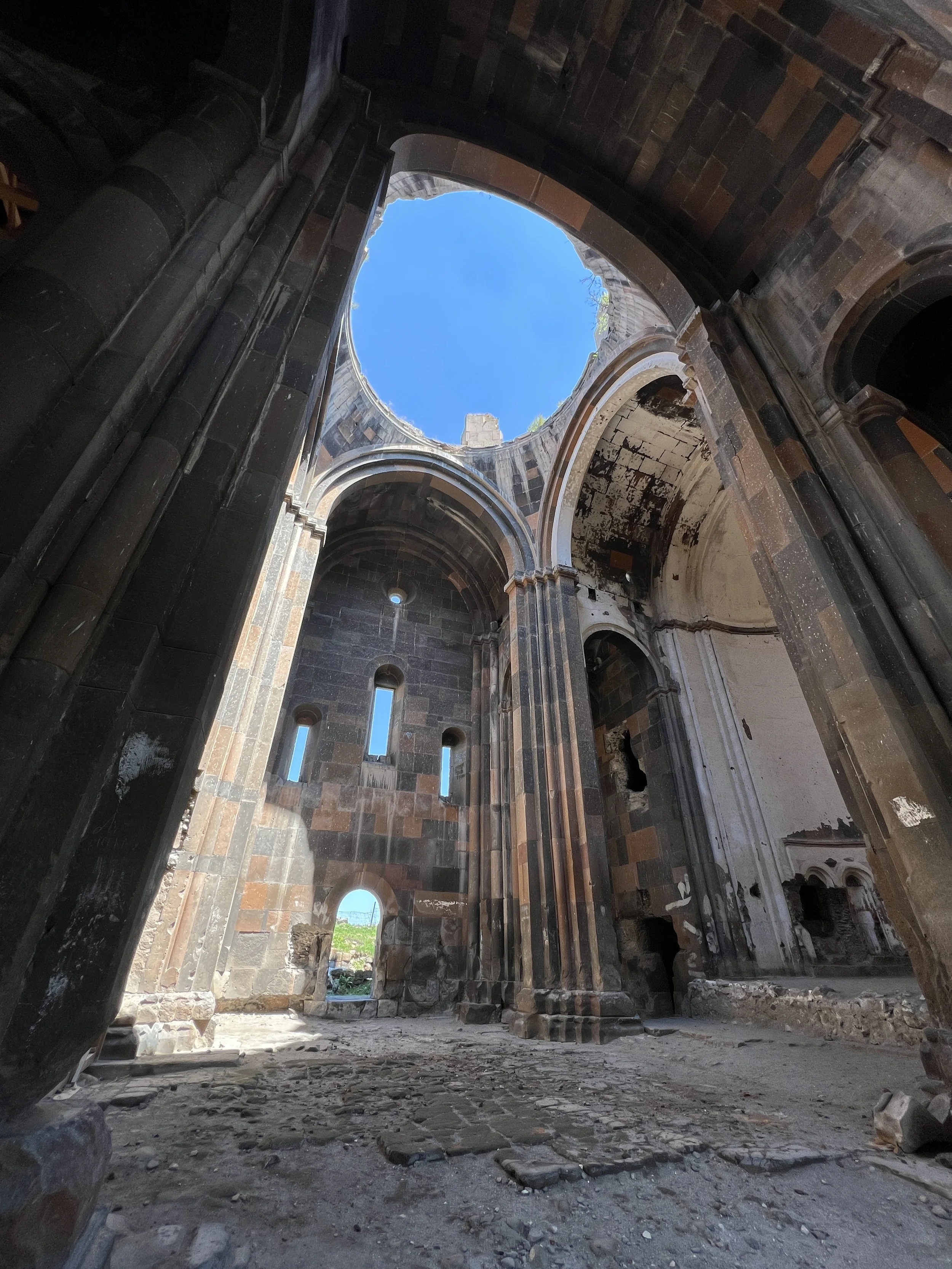 Inside the Cathedral of Ani
