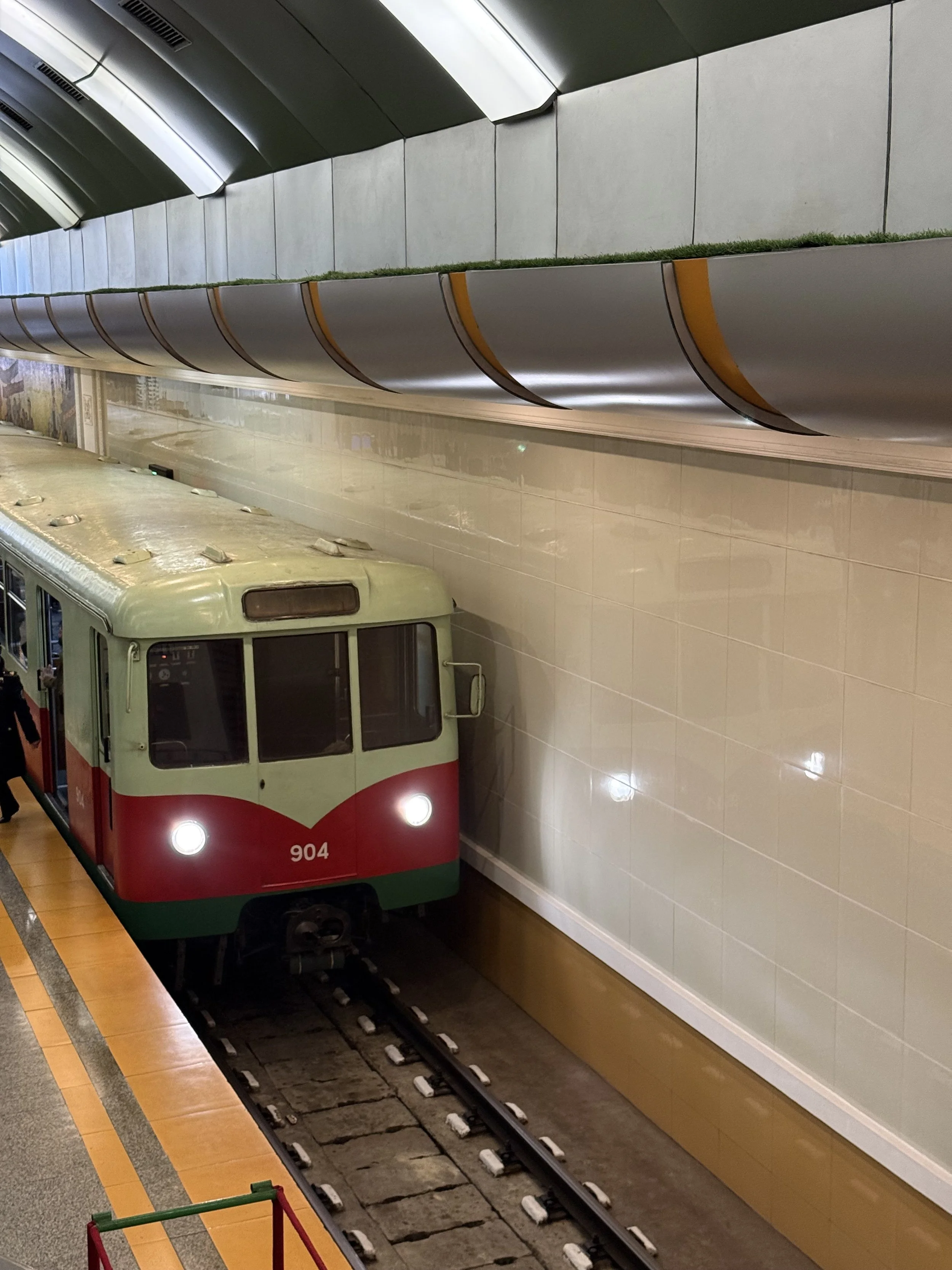 Pyongyang Metro Subway Car