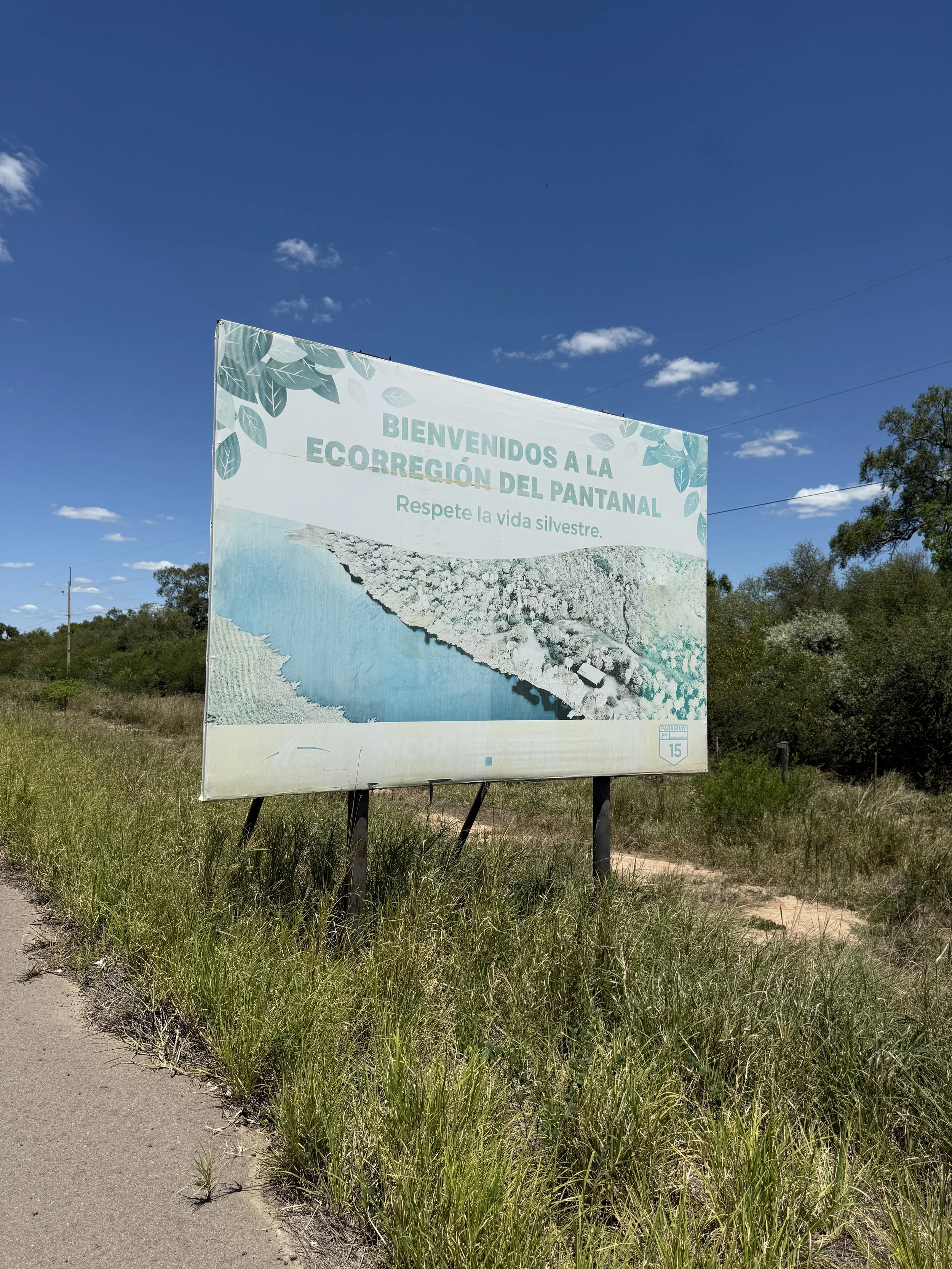 Entrance to Paraguayan Pantanal 