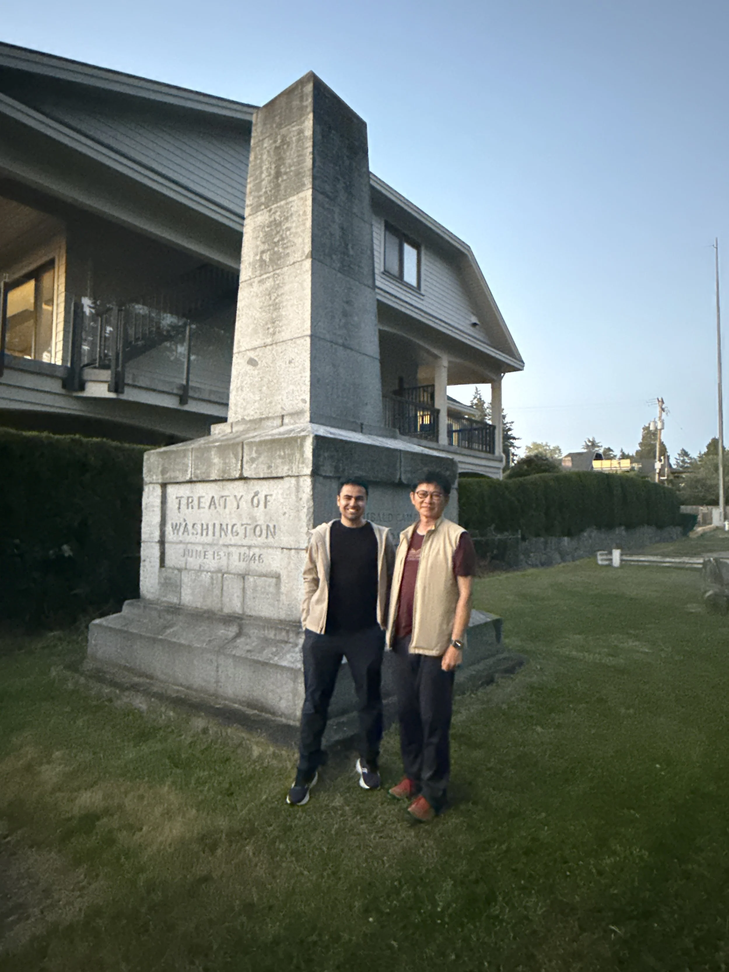 Point Roberts with David