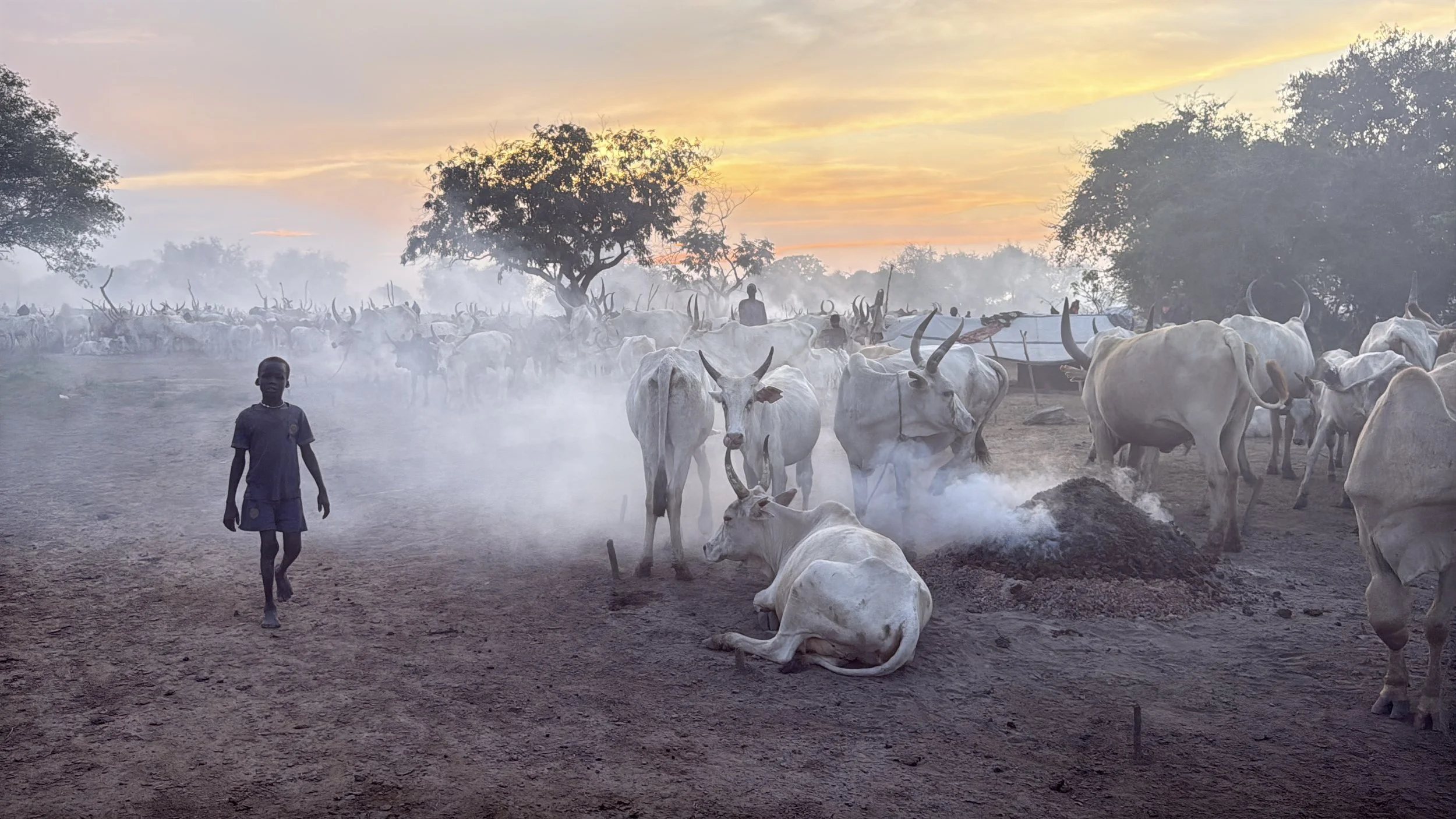 Mundari Camp South Sudan