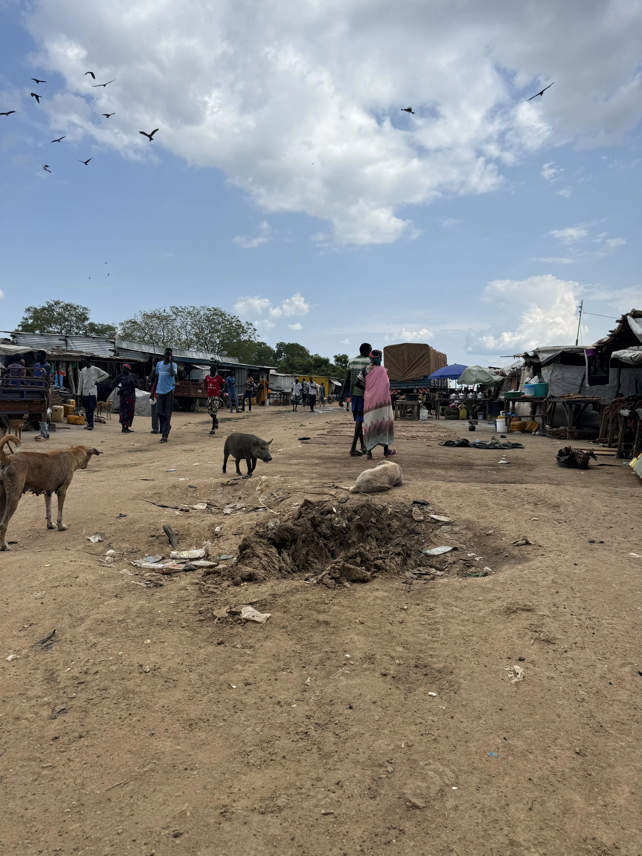 Market Near Port of Bar