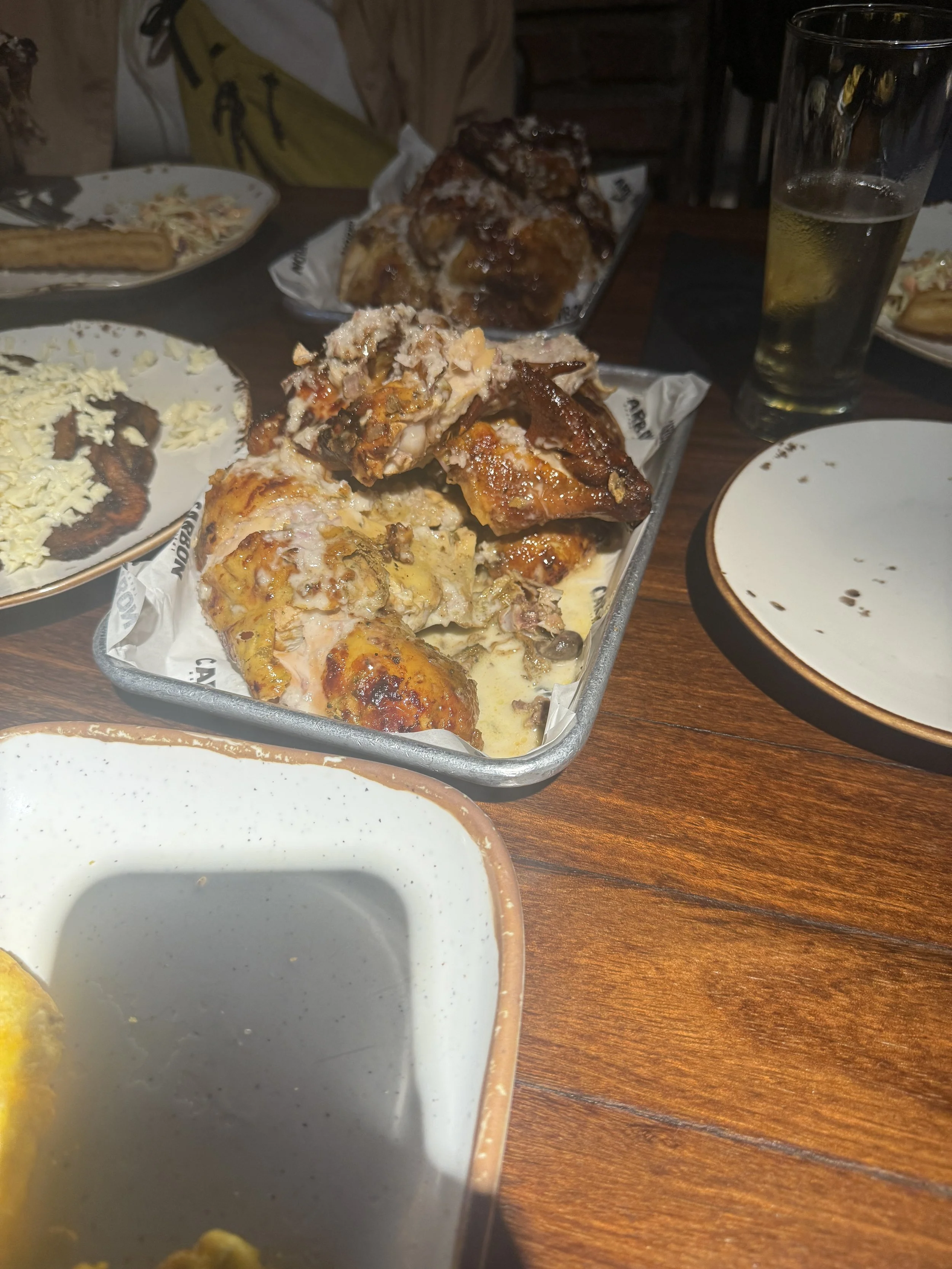 Roast Chicken at Carbon Restaurant