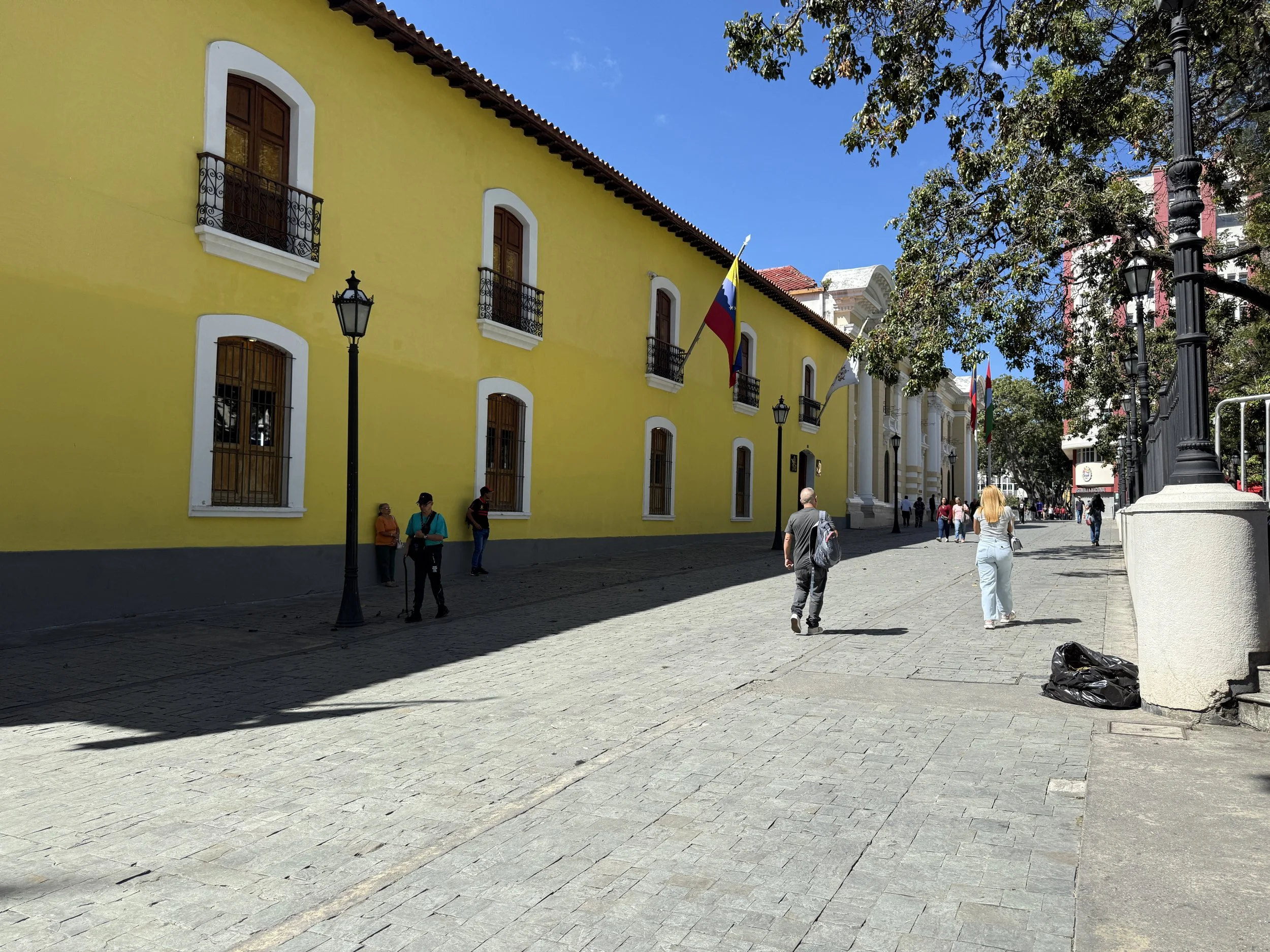 Historic Building Simon Bolivar Square