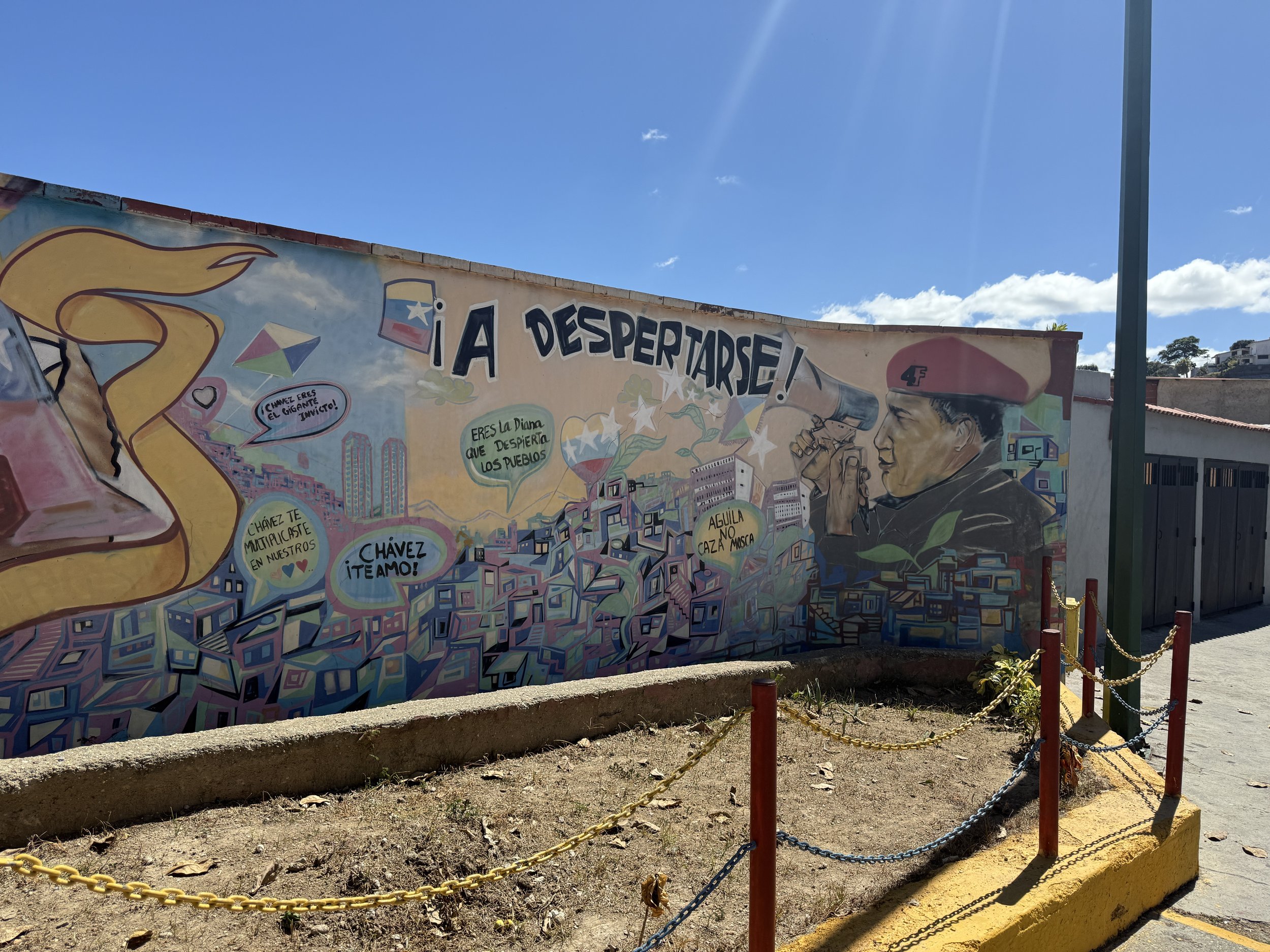 Hugo Chavez Mural