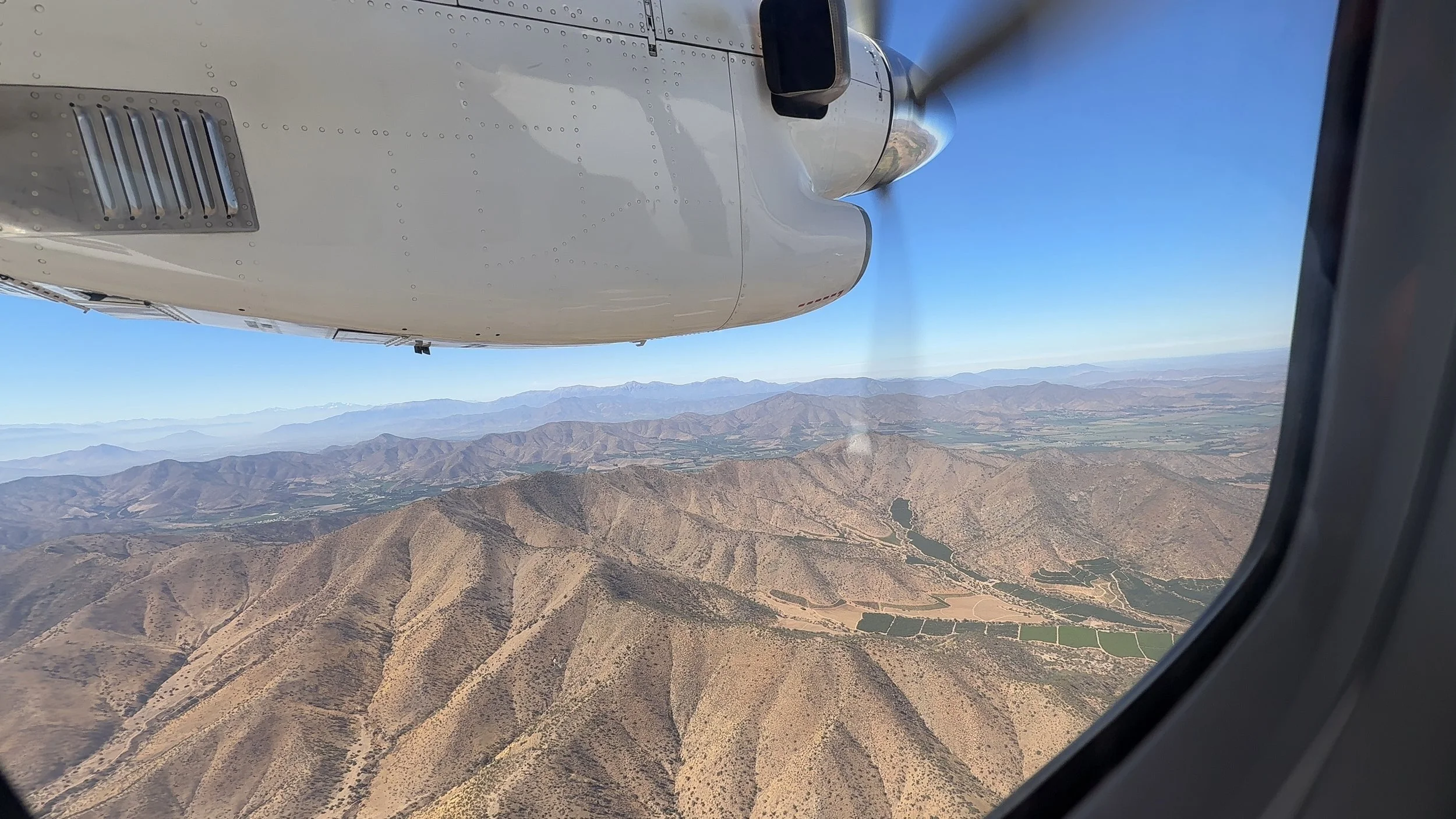Takeoff Out of Santiago