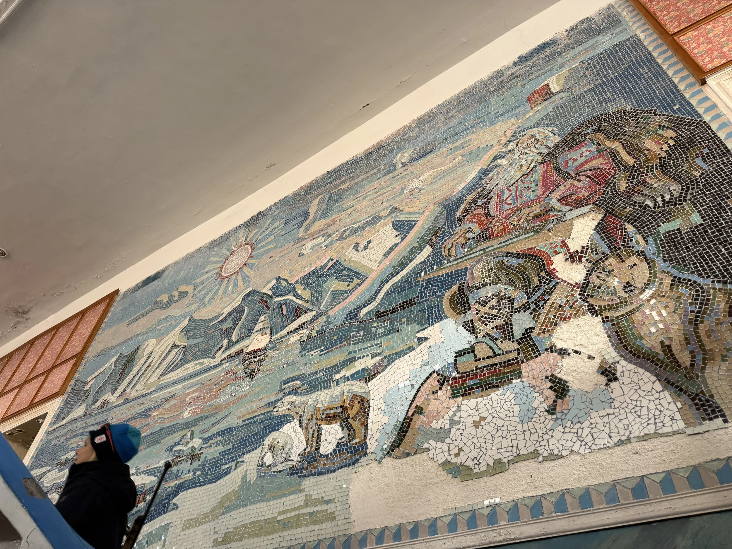 Canteen Mural of Karelian Epic