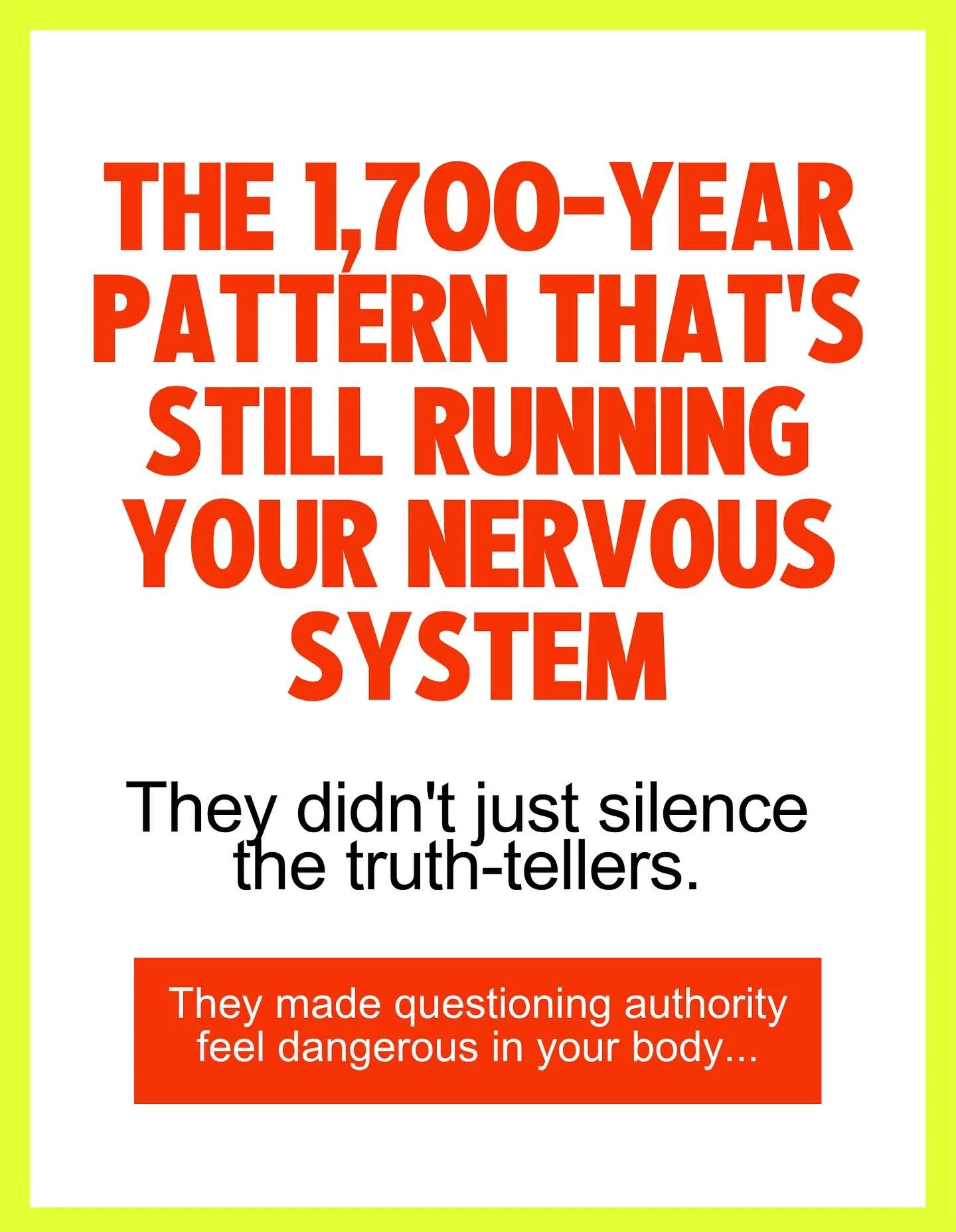 We&rsquo;re never shutting up about this&hellip; 

#thesystem #nervoussystem #nervoussystemhealing #nervoussystemregulation #selfhealing #selfhealers #thekingdomiswithin #christconsciousness #energymedicine