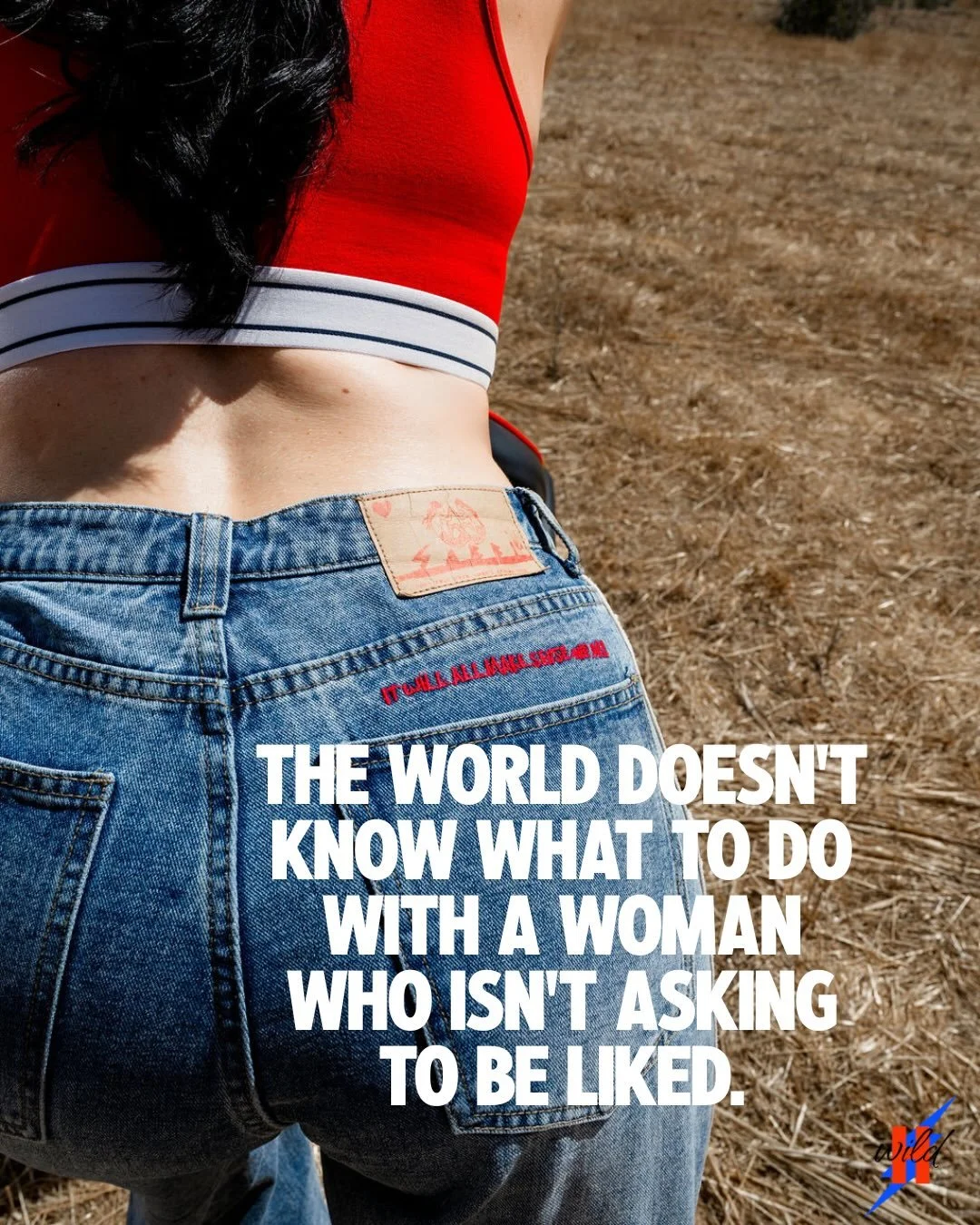 The world doesn&rsquo;t know what to do with a woman like that. 

She&rsquo;s not asking 😏