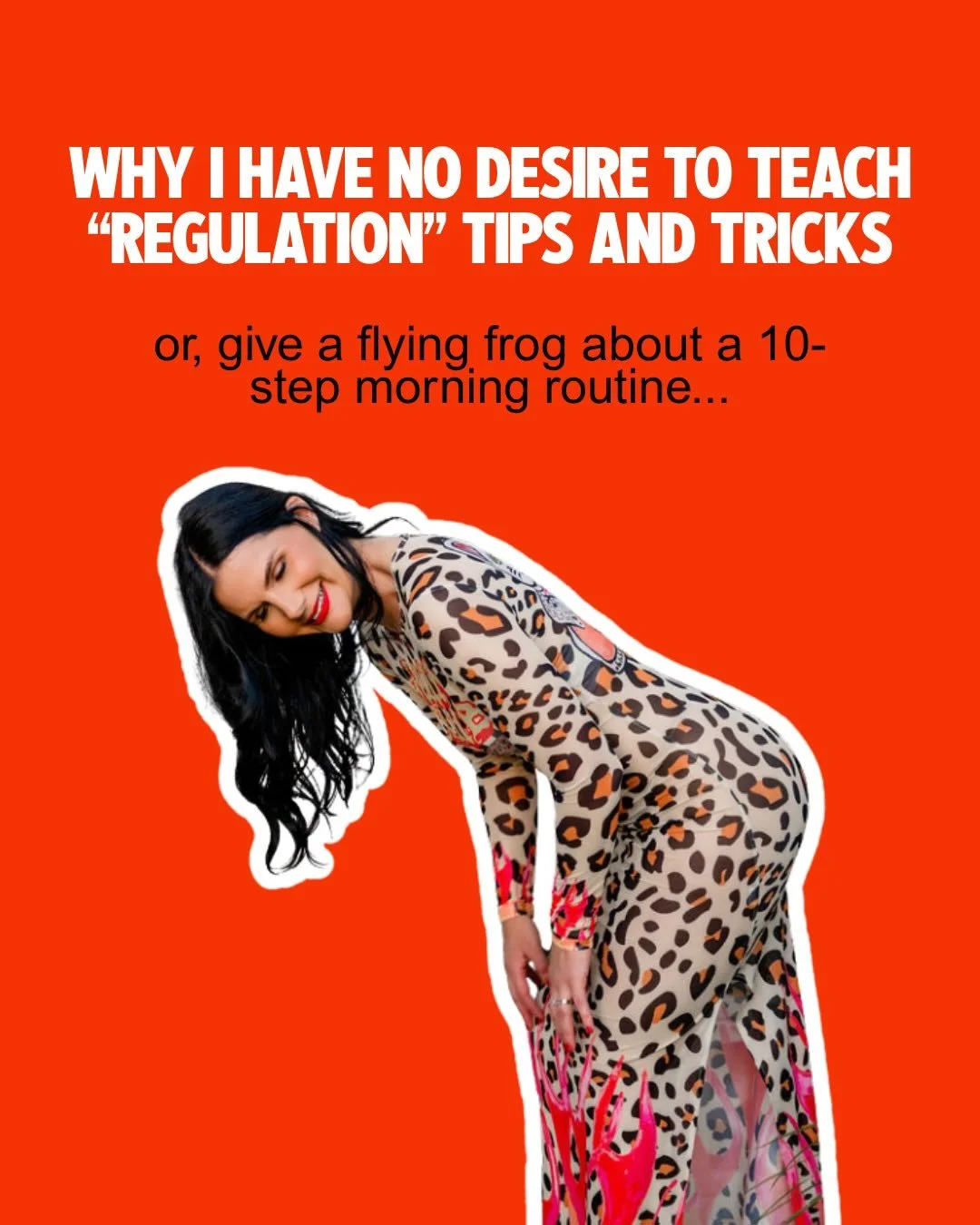 This is why I do what I do. This is also why I don&rsquo;t care about a 2-hour 50-step morning routine, cause if you cover off all the basics and still need 59 things to do each morning just to feel &ldquo;ok&rdquo;, you&rsquo;re simply managing the 