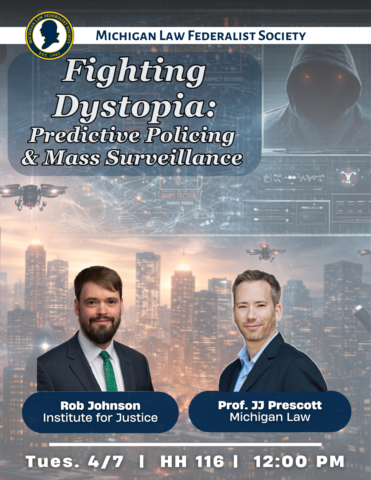 Fighting Dystopia: Predictive Policing &amp; Mass Surveillance