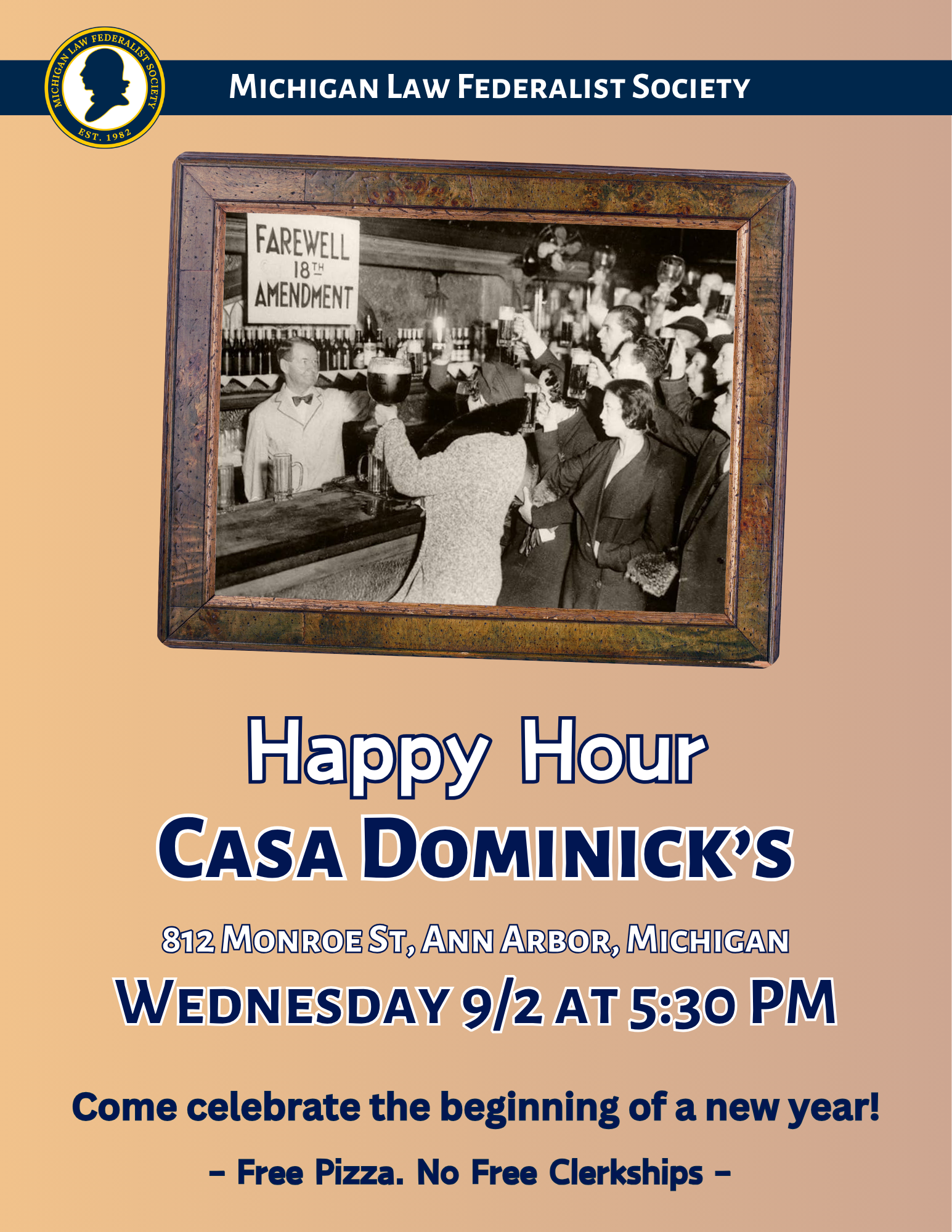 Welcome Happy Hour 