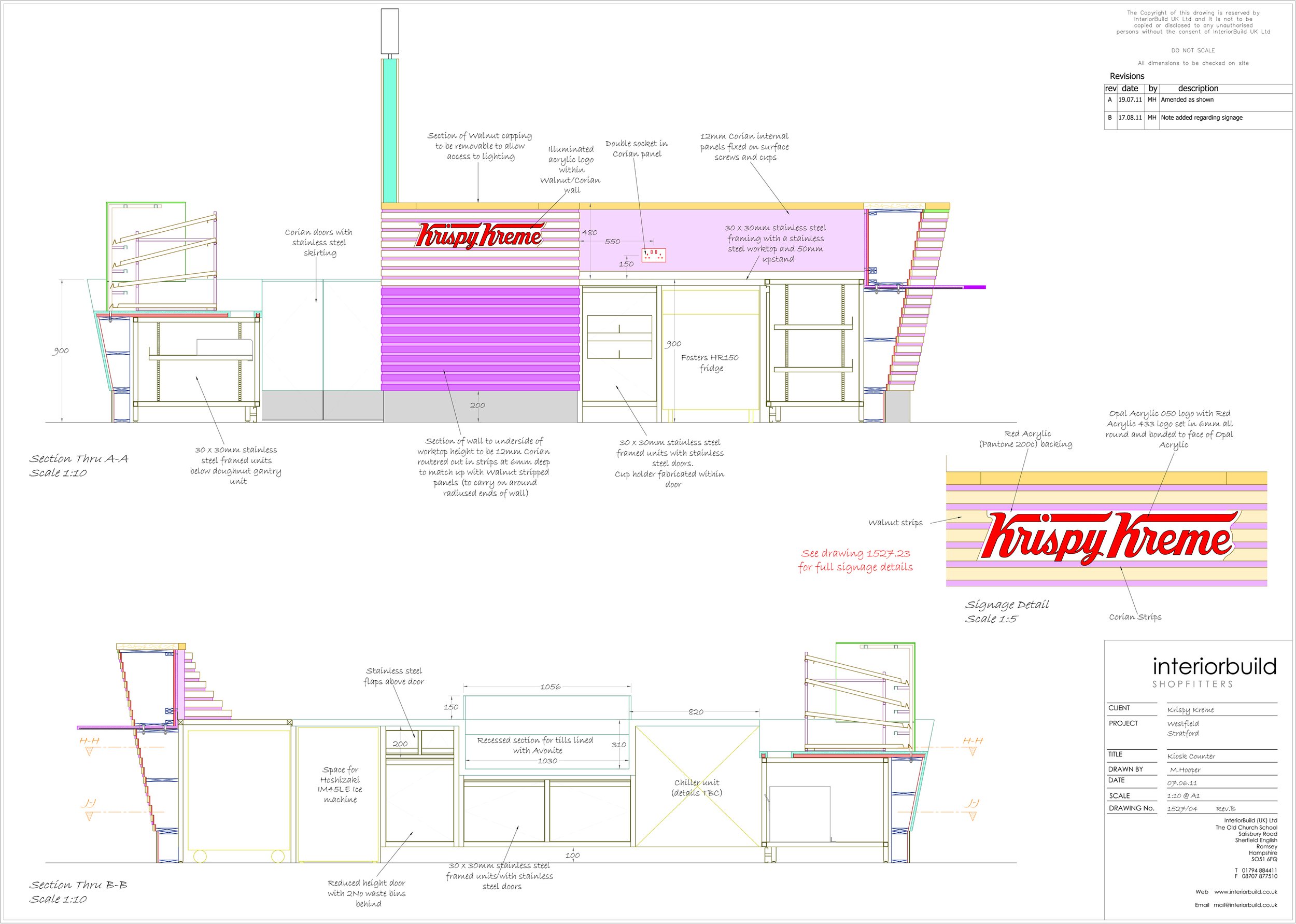 Krispy Kreme Stores - High Quality Construction by Interiorbuild