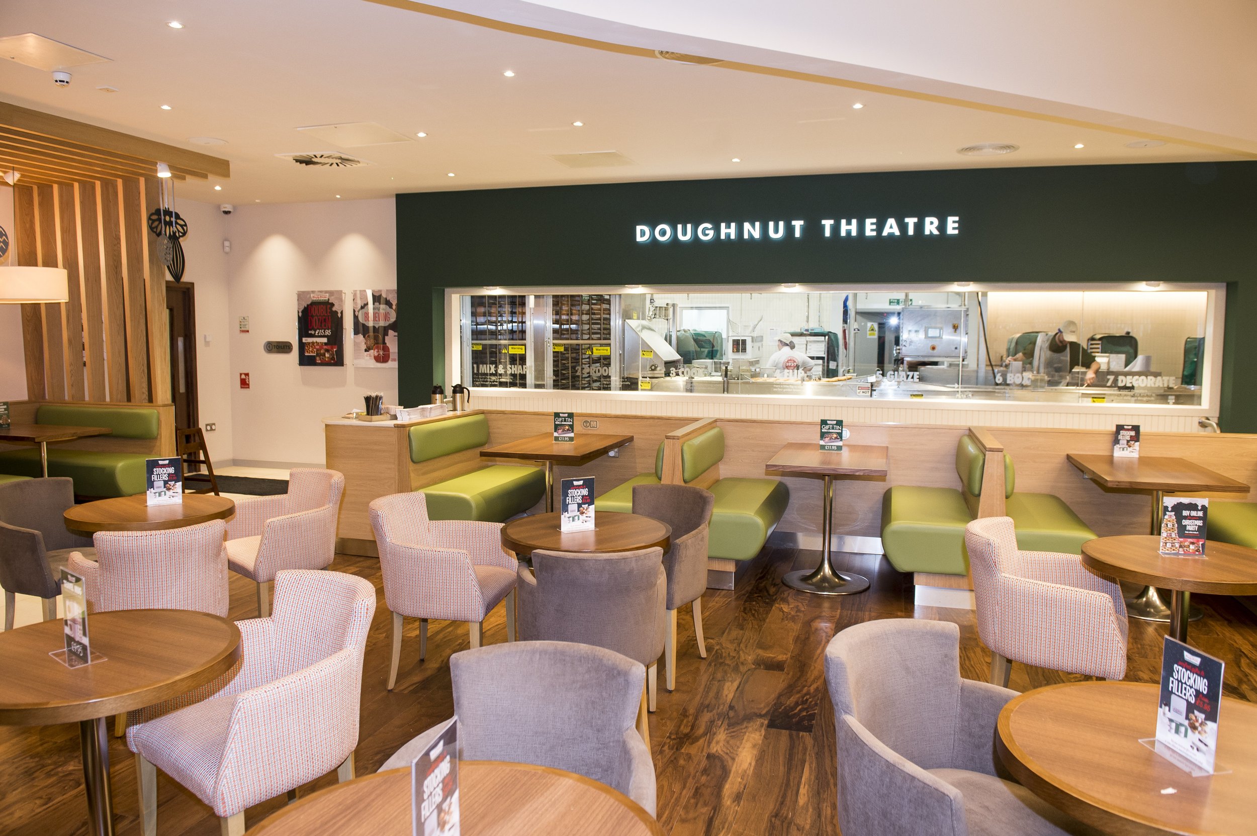Krispy Kreme Stores - High Quality Construction by Interiorbuild